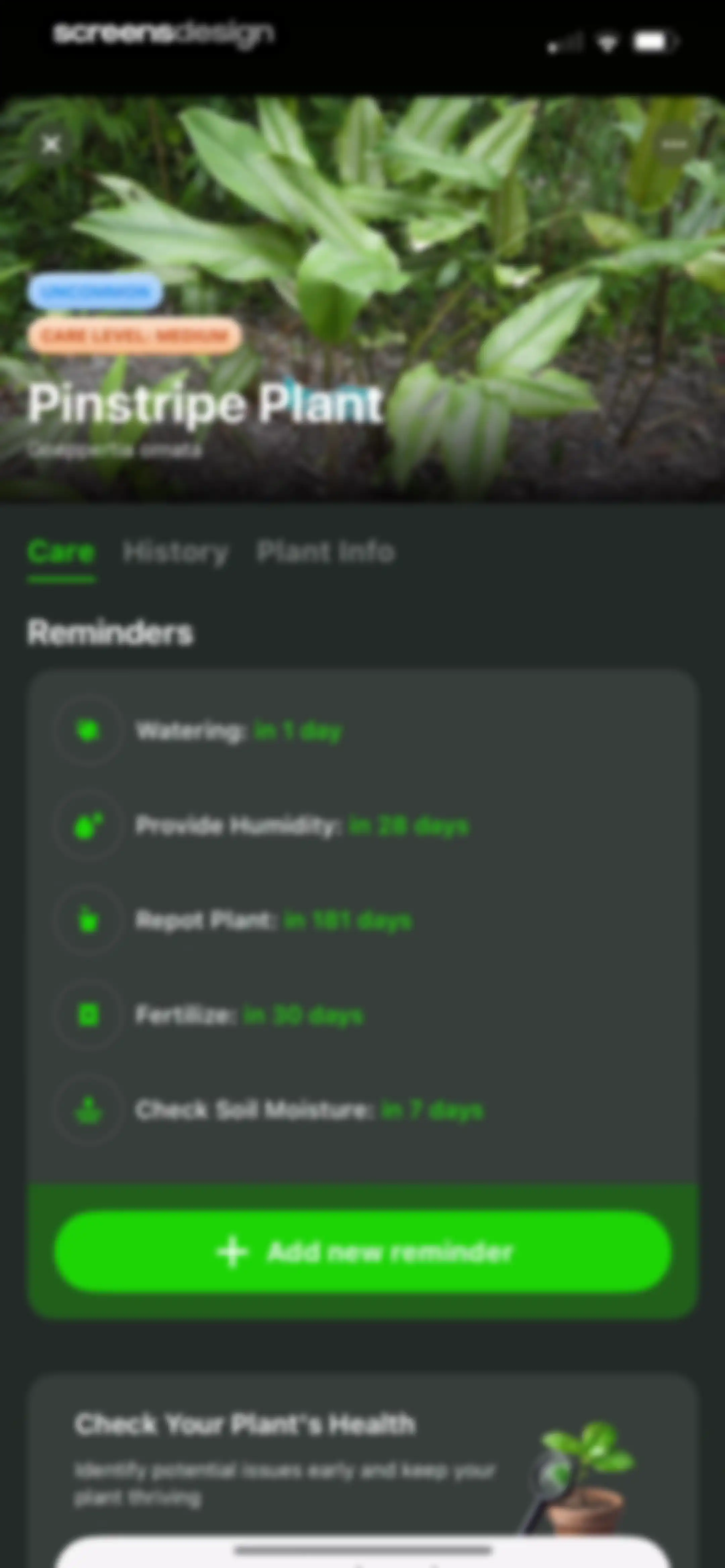 Plant Identifier & Care App screen 28