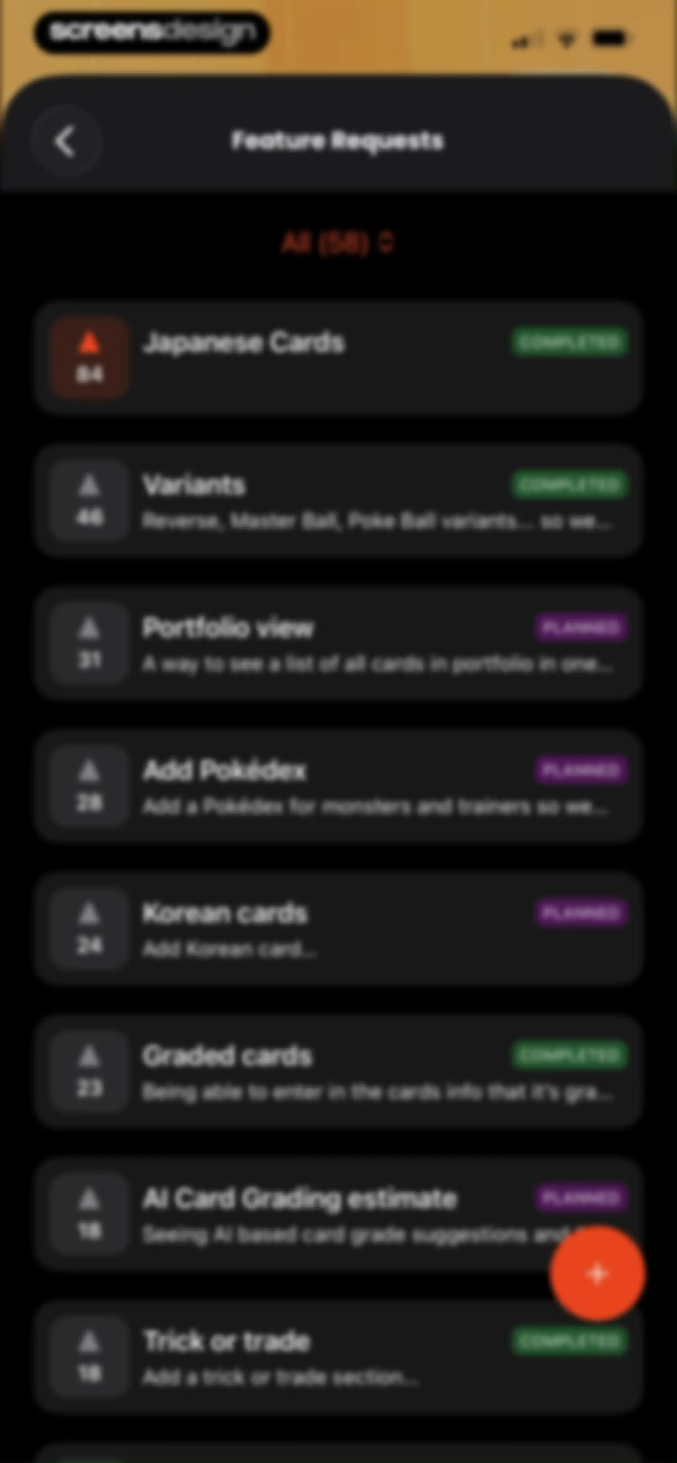 Acorn TCG ‒ Card Scanner App screen 98