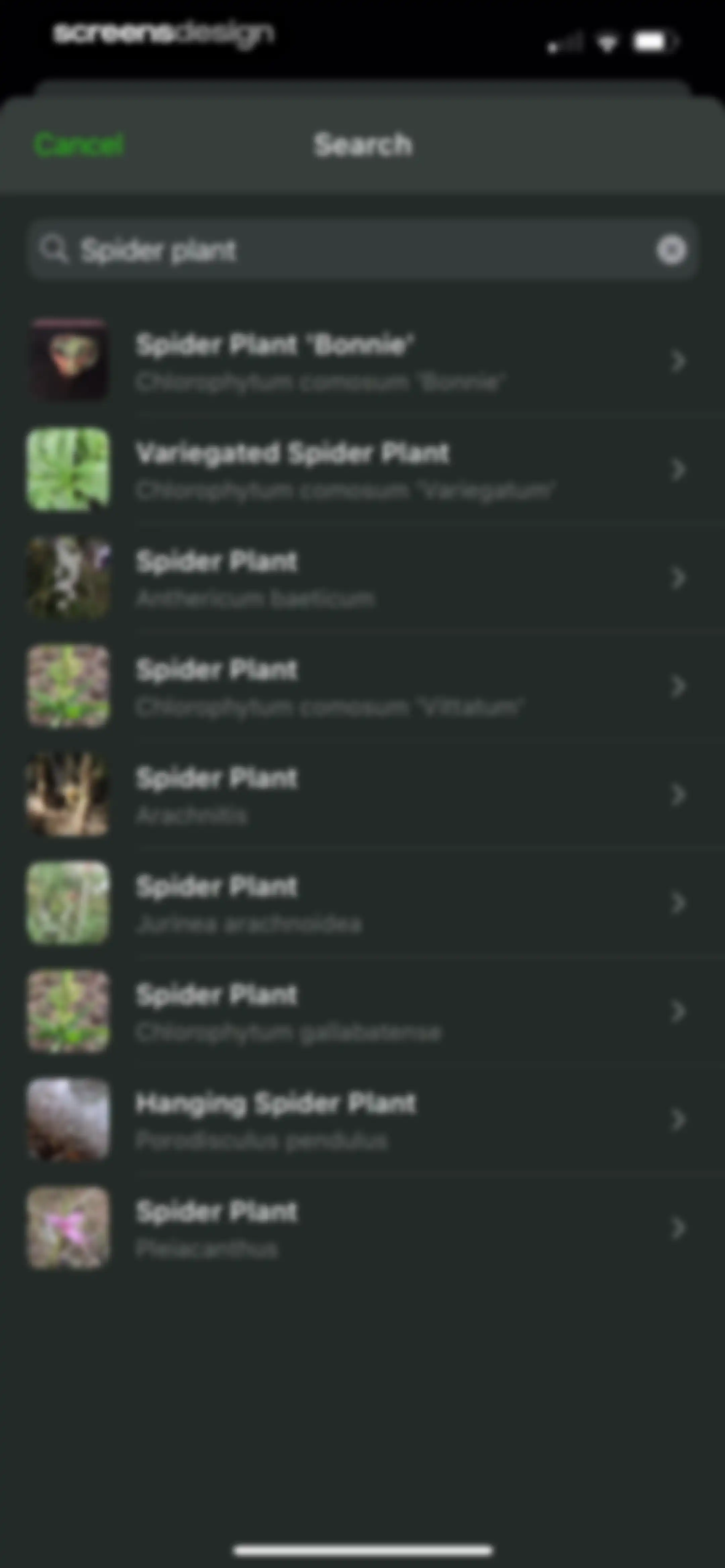 Plant Identifier & Care App screen 103