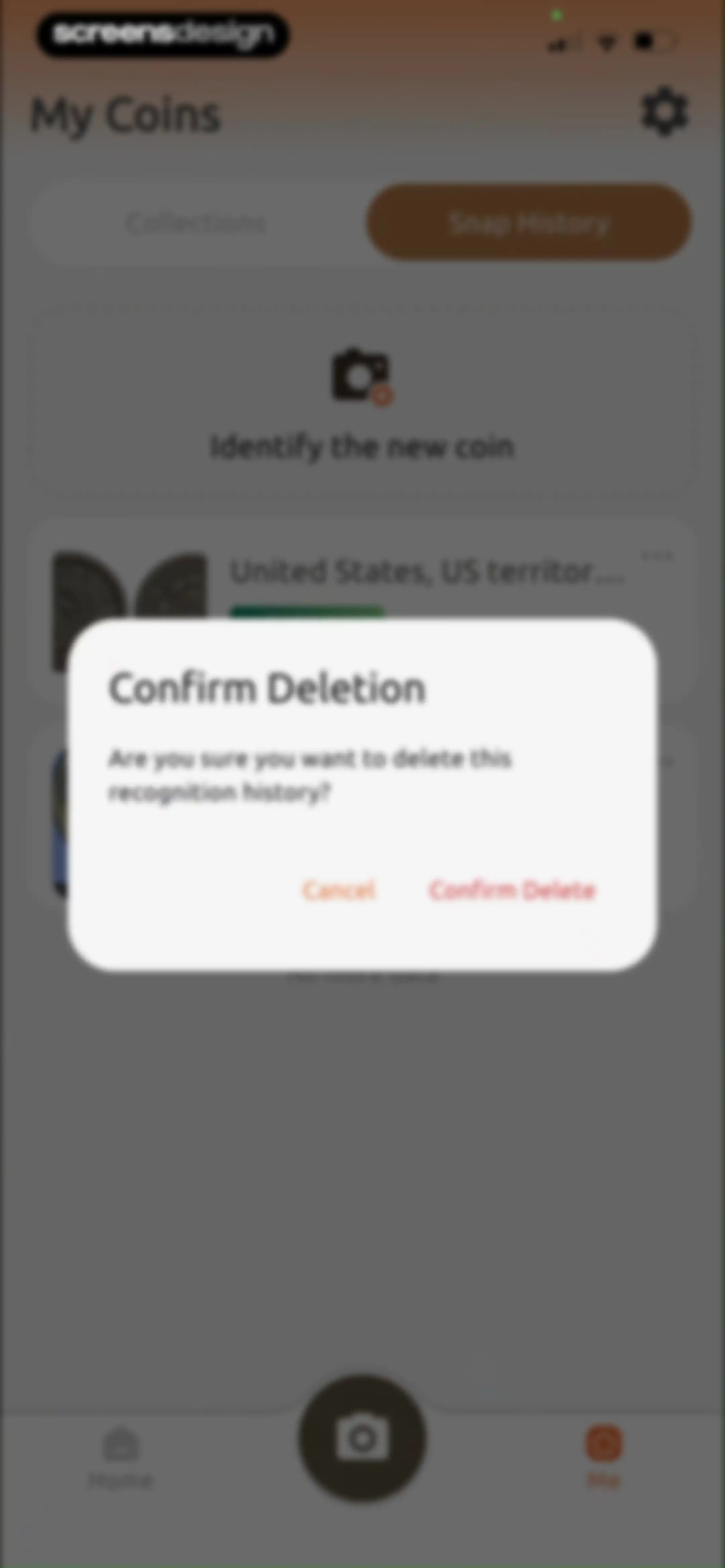 ChatCoin: Coin Identifier screen 52