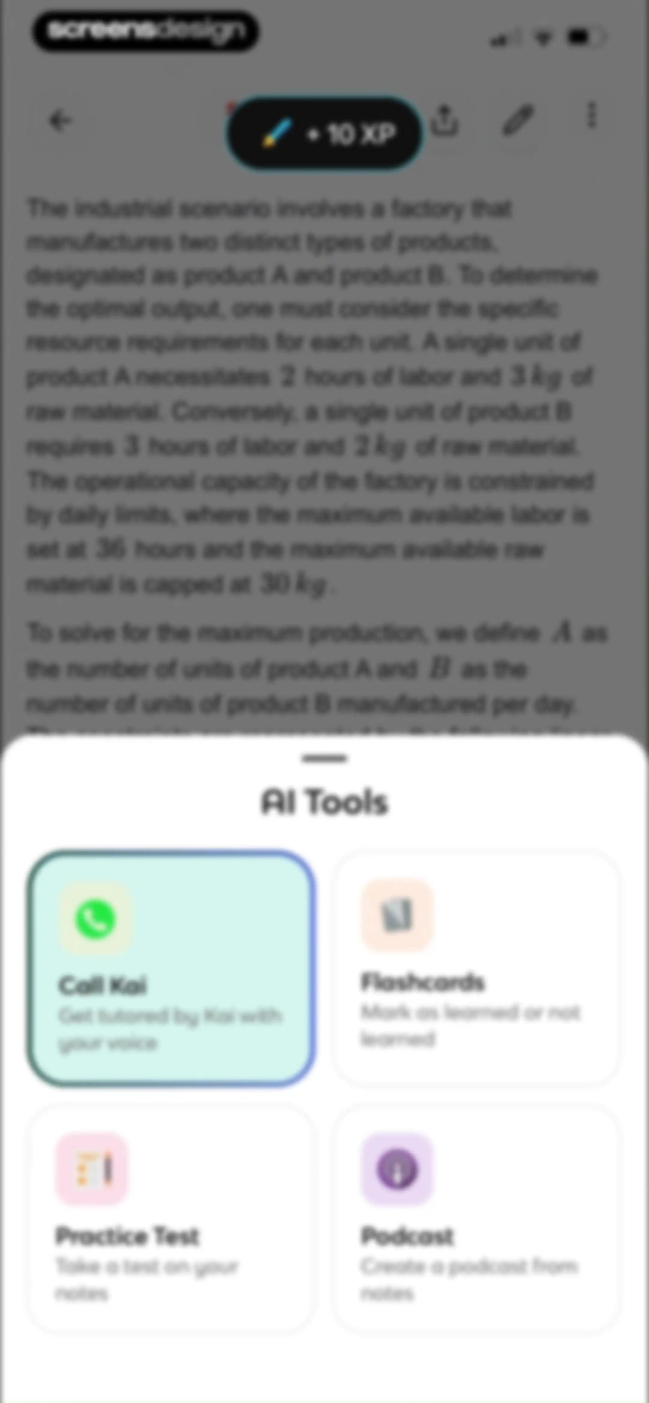 Knowt: AI Flashcards & Notes screen 114