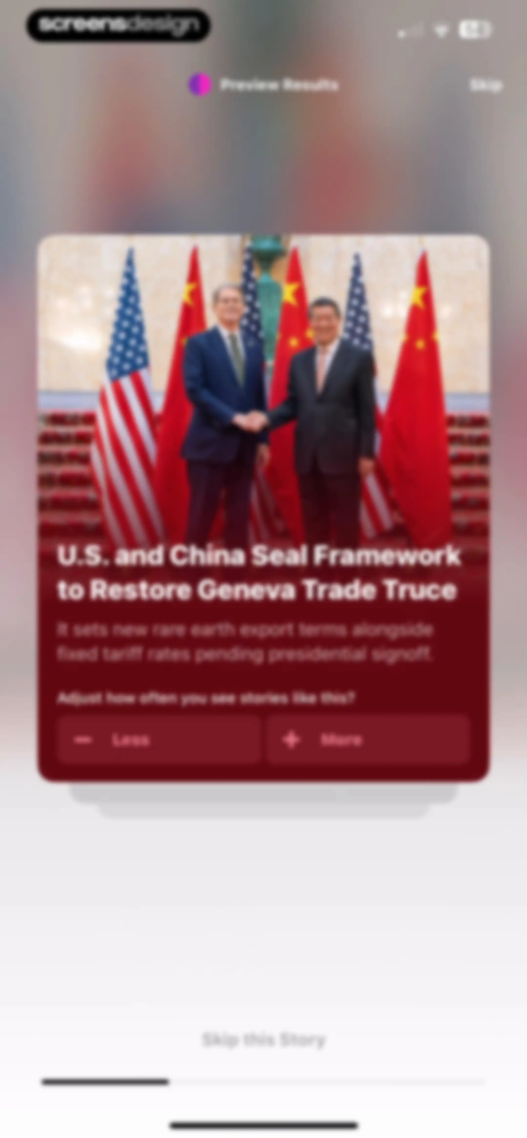 Particle: Personalized News screen 13