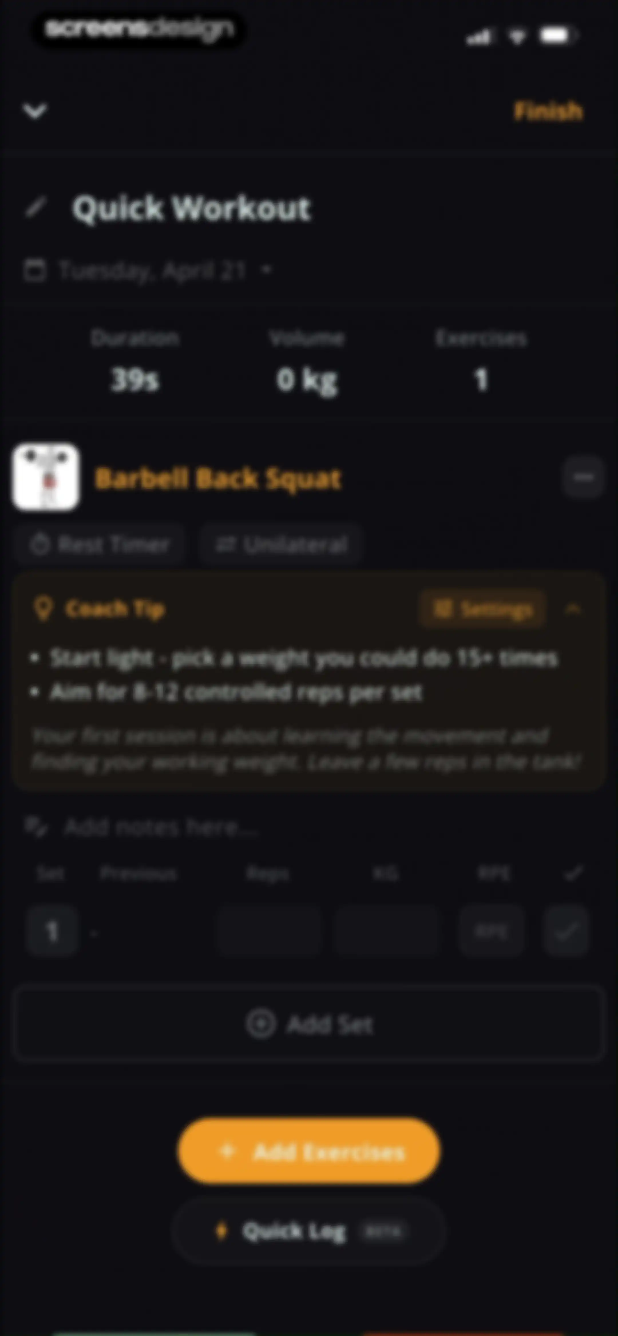 Stronger - Gym Workout Planner screen 37