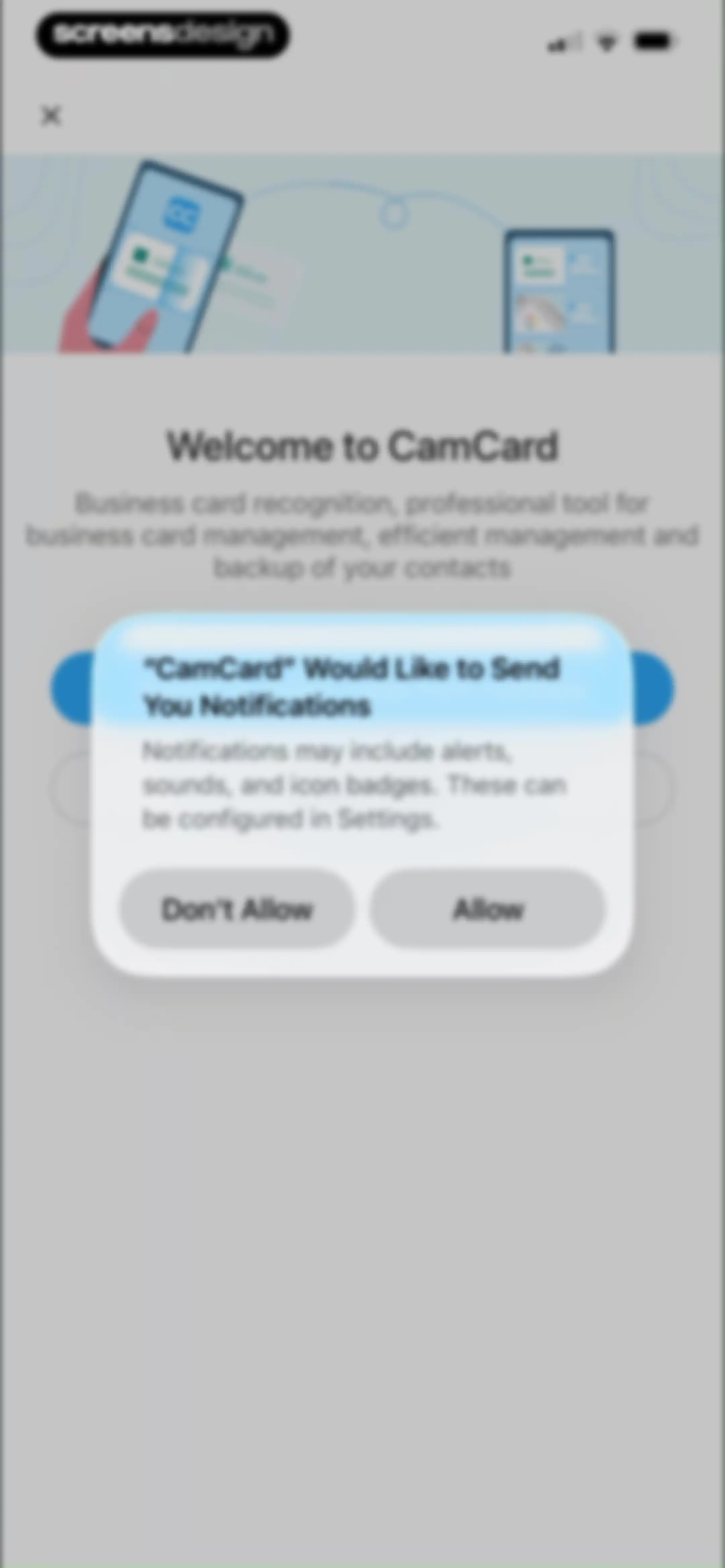 CamCard AI Business Assistant screen 18