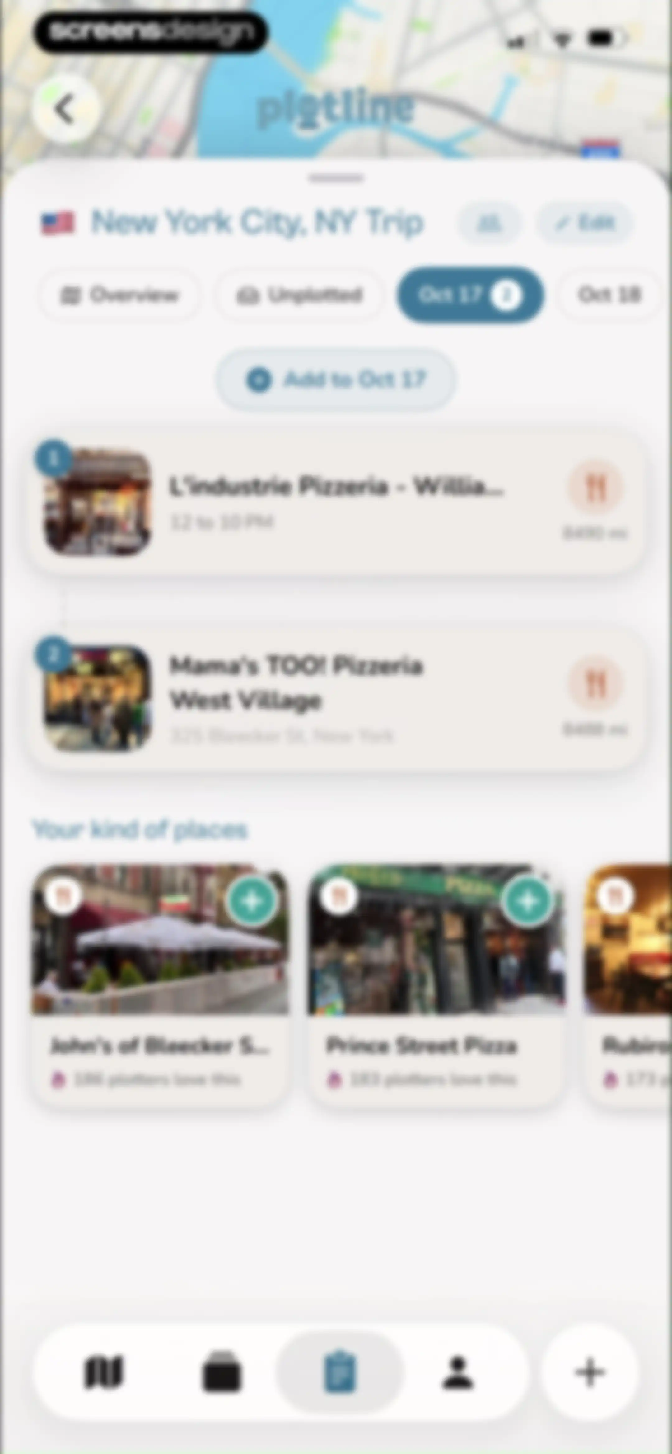 Plotline: Travel Map & Planner screen 69
