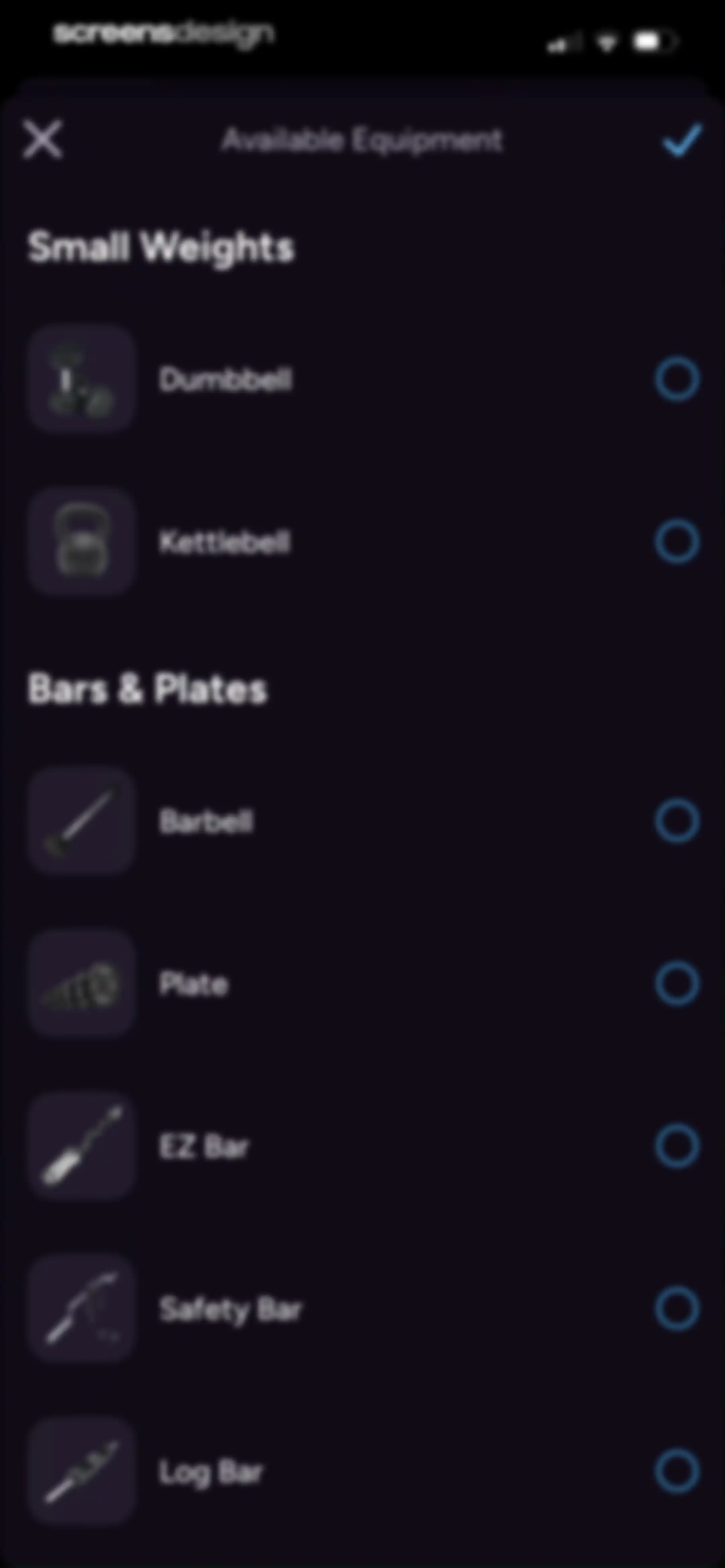 Liftoff - Ranked Gym Workouts screen 107