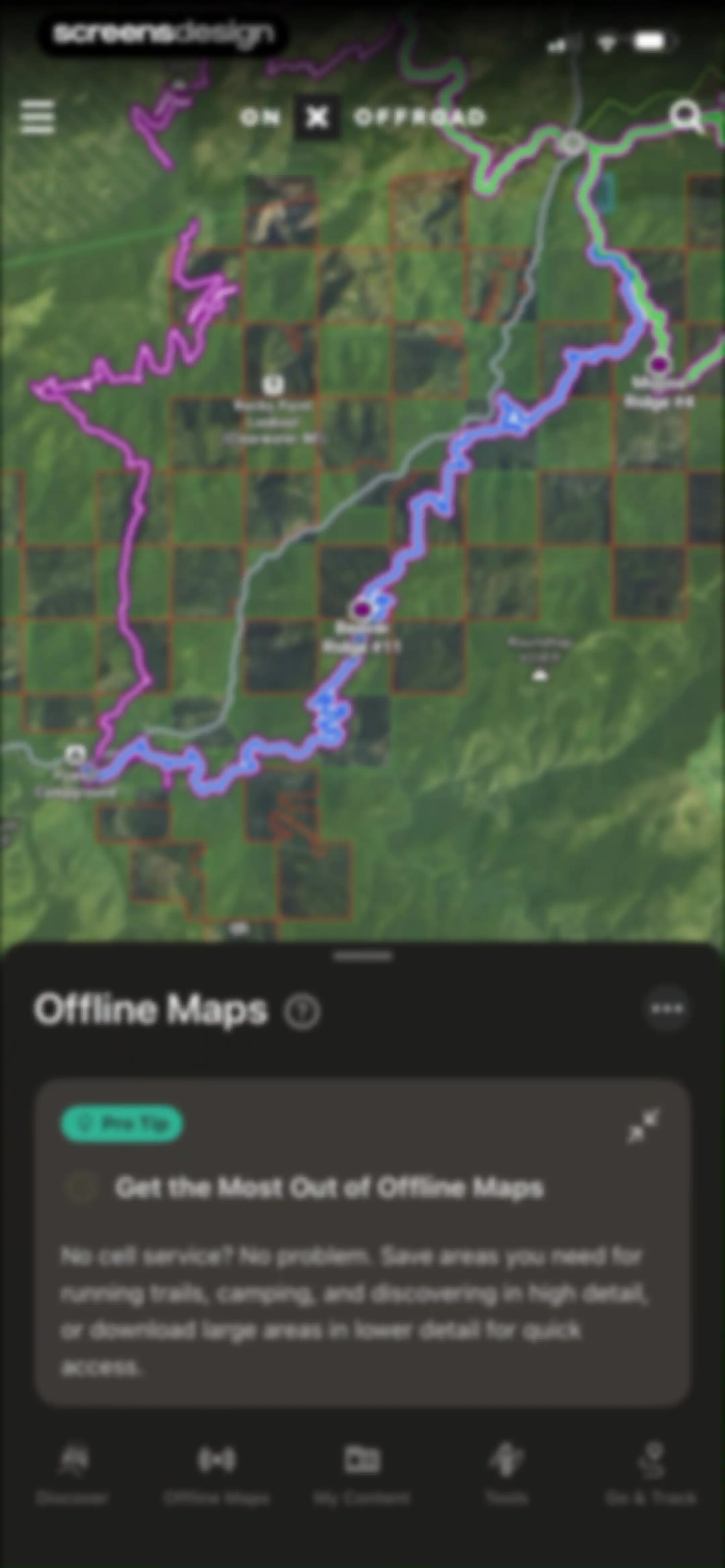 onX Offroad: Trail Maps & GPS screen 88