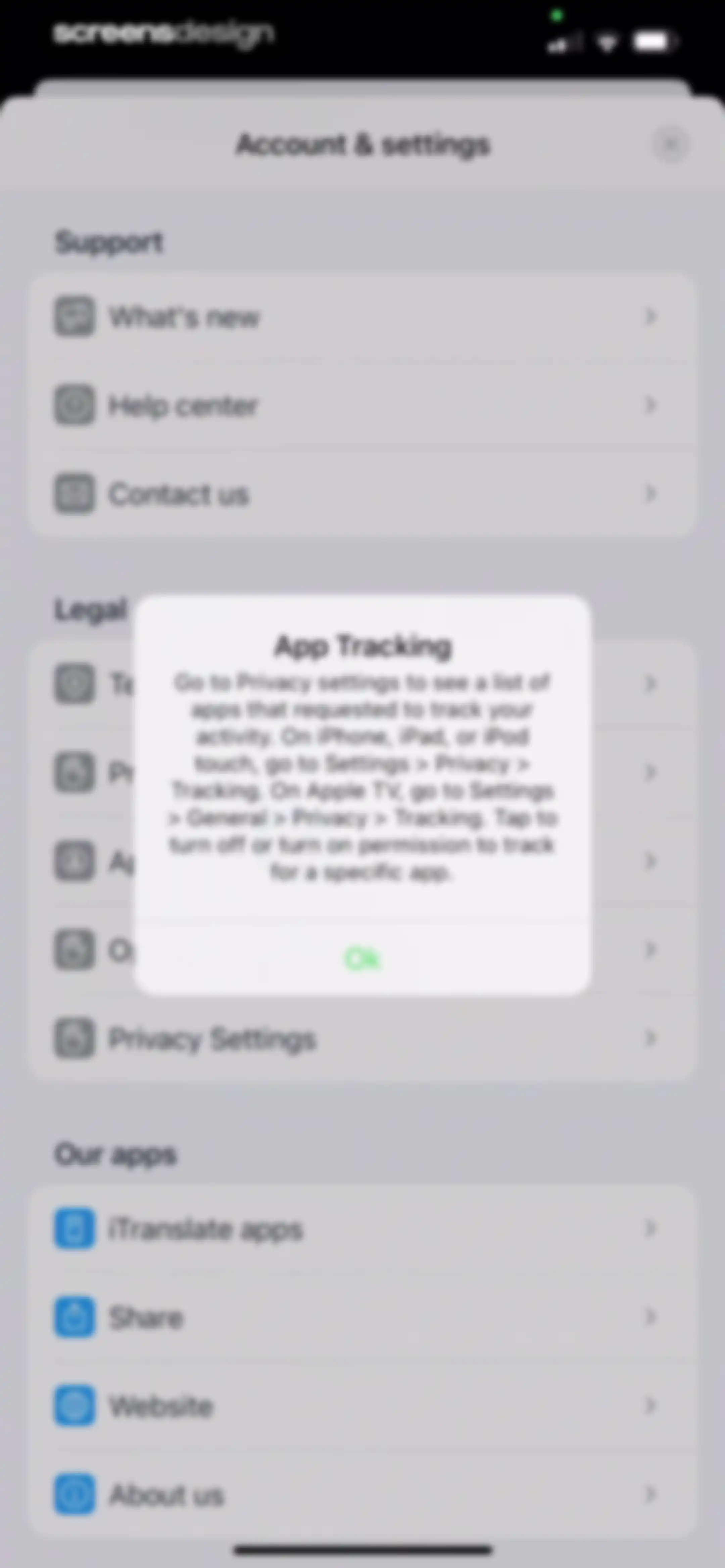 iTranslate Translator screen 102