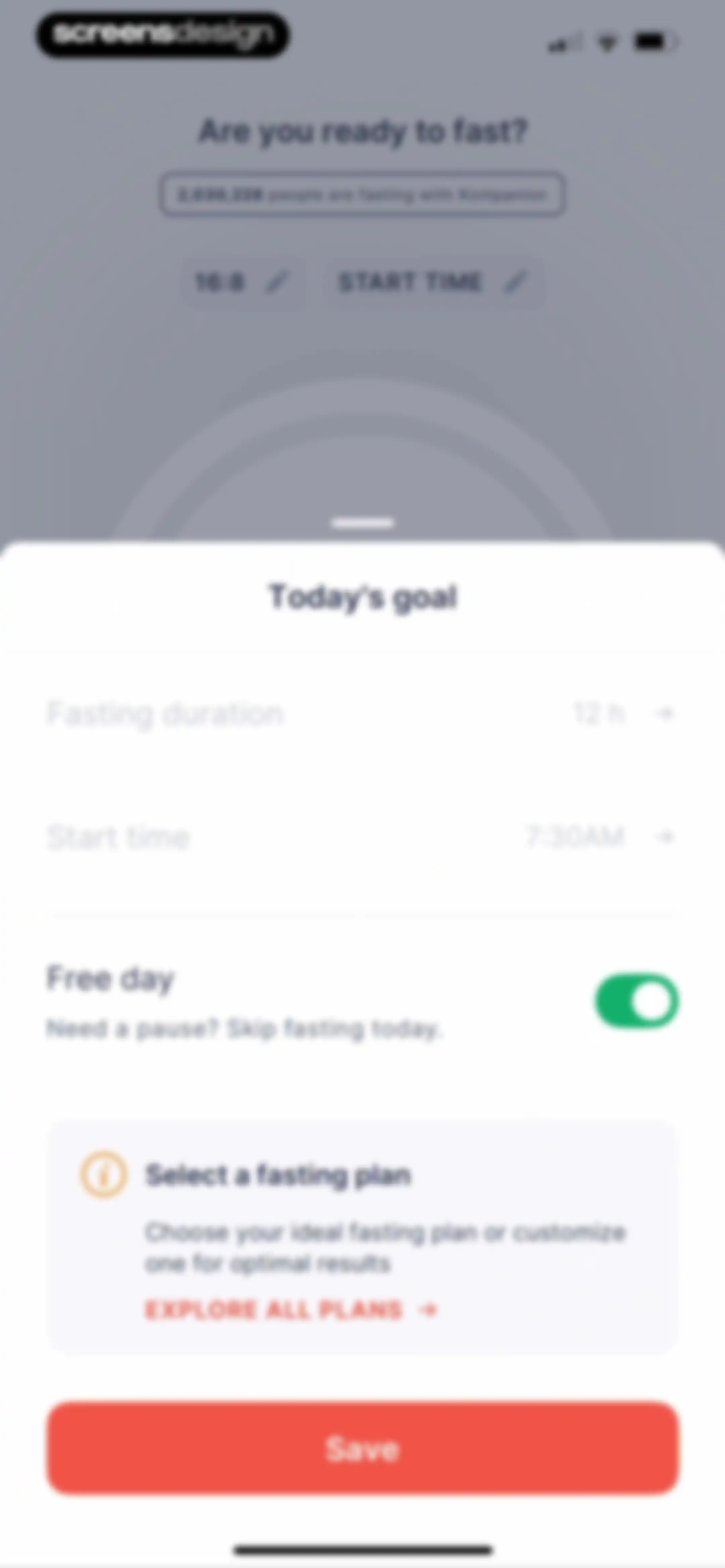 Kompanion: Weight Loss Plan screen 113