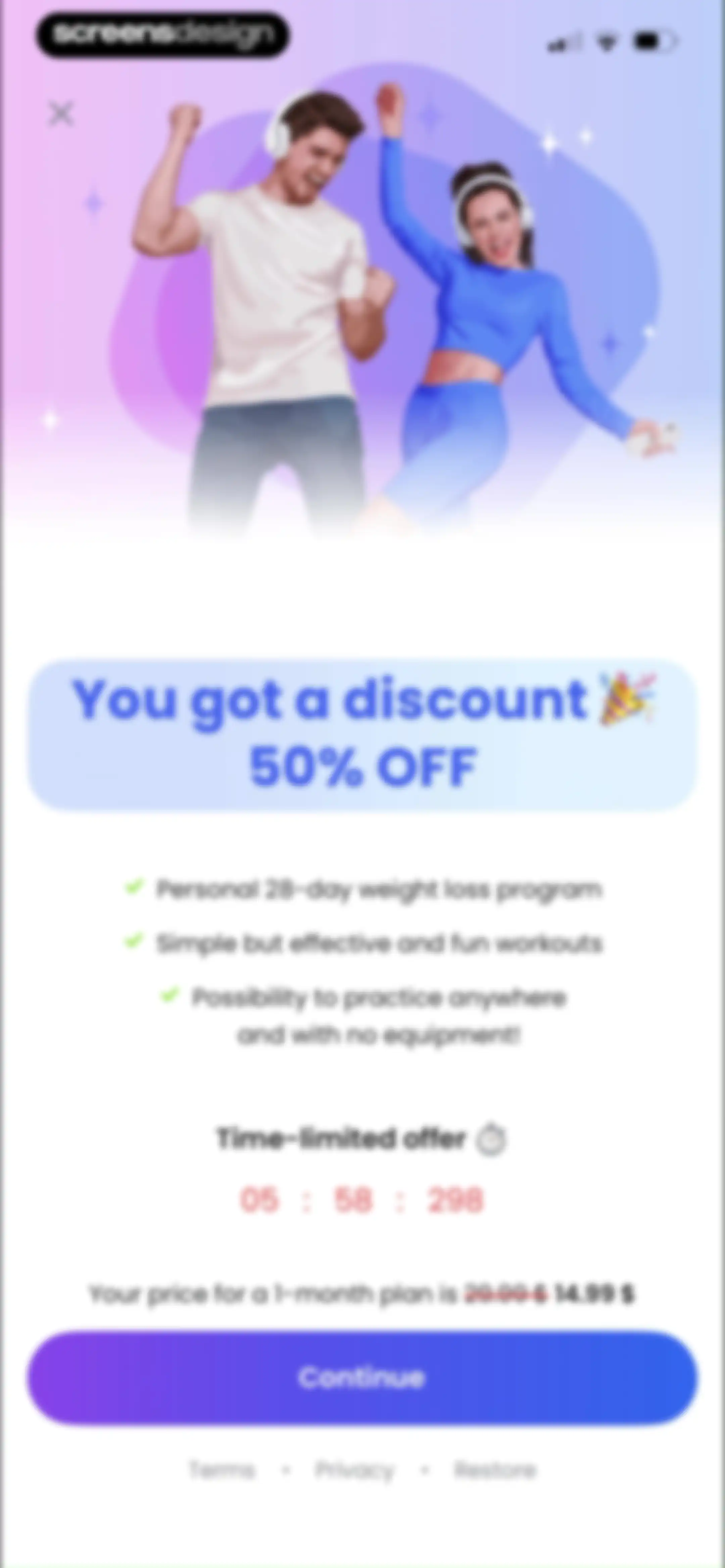 Dancebit: Home Dance Workouts screen 89