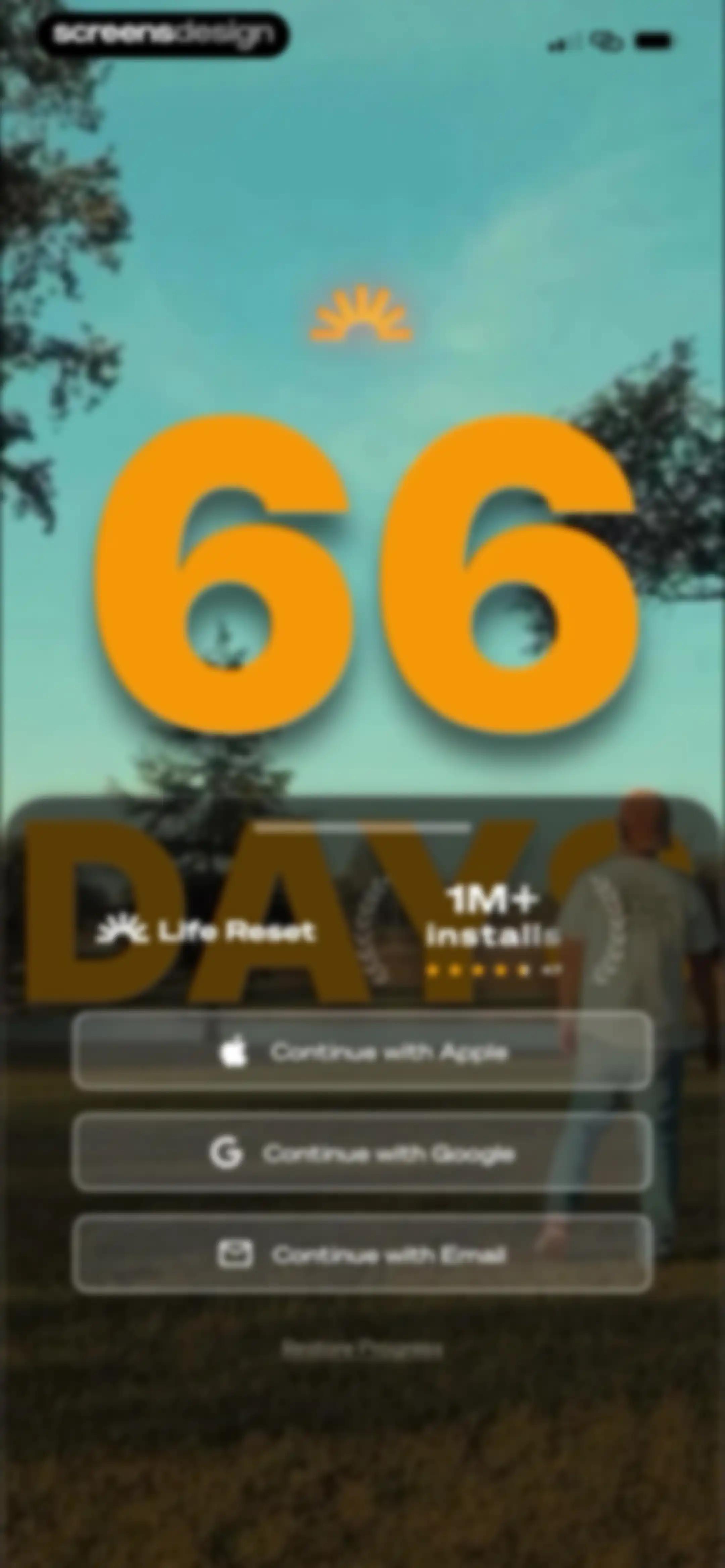 Life Reset: 66 Day Habit screen 3