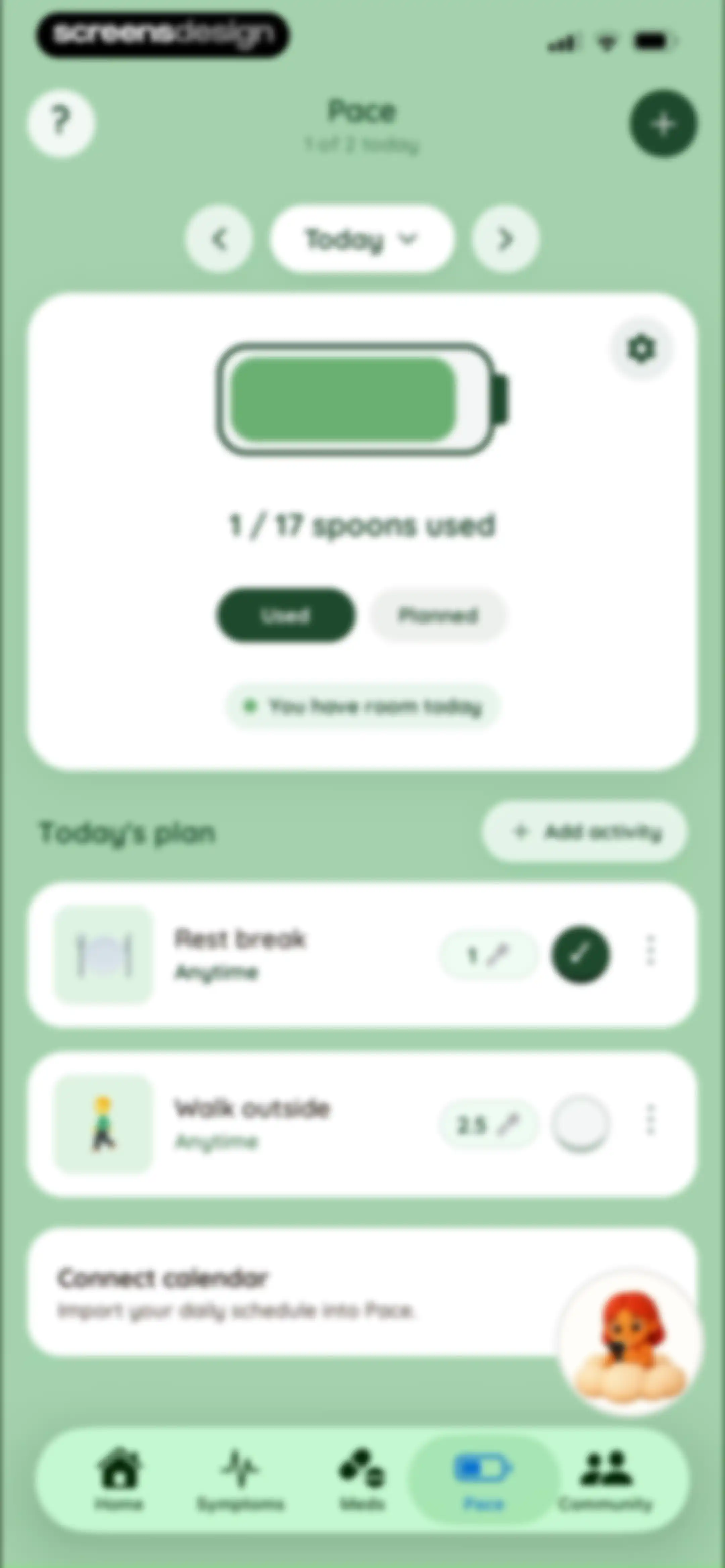 Juno: Chronic Illness Support screen 202