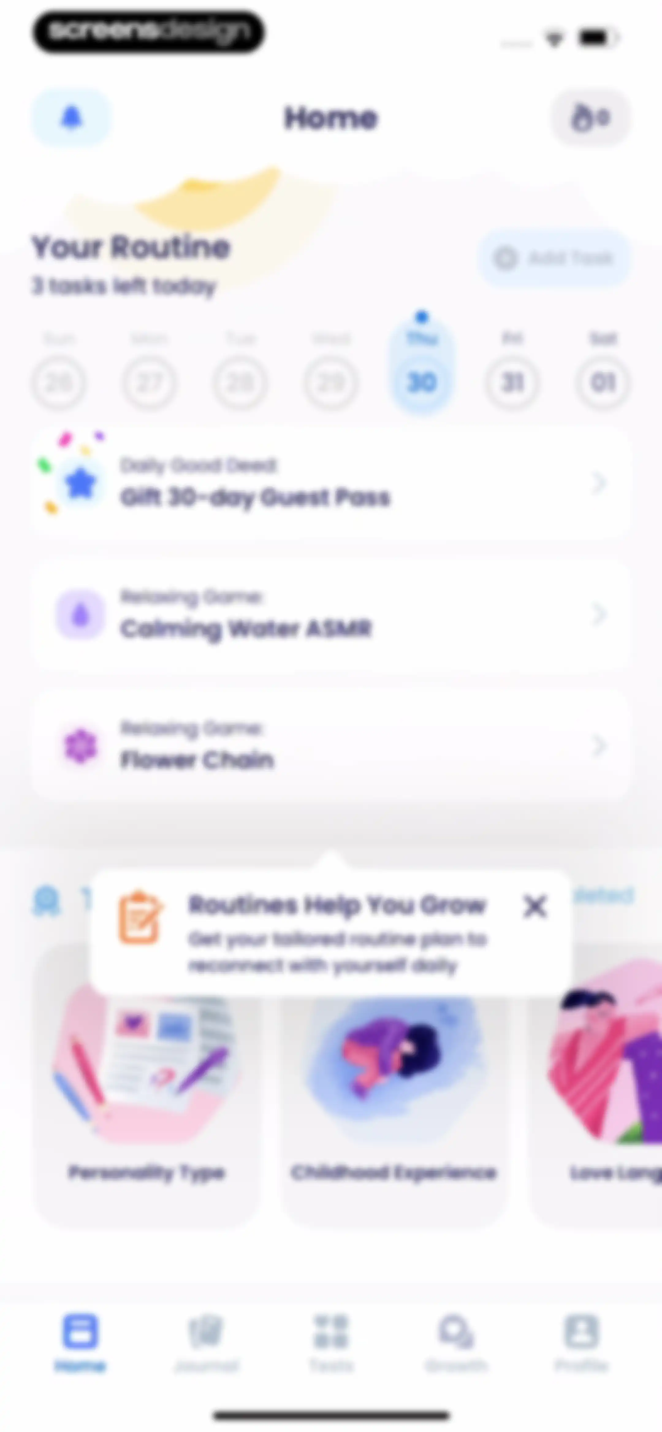 Breeze: Start Self-Discovery screen 25