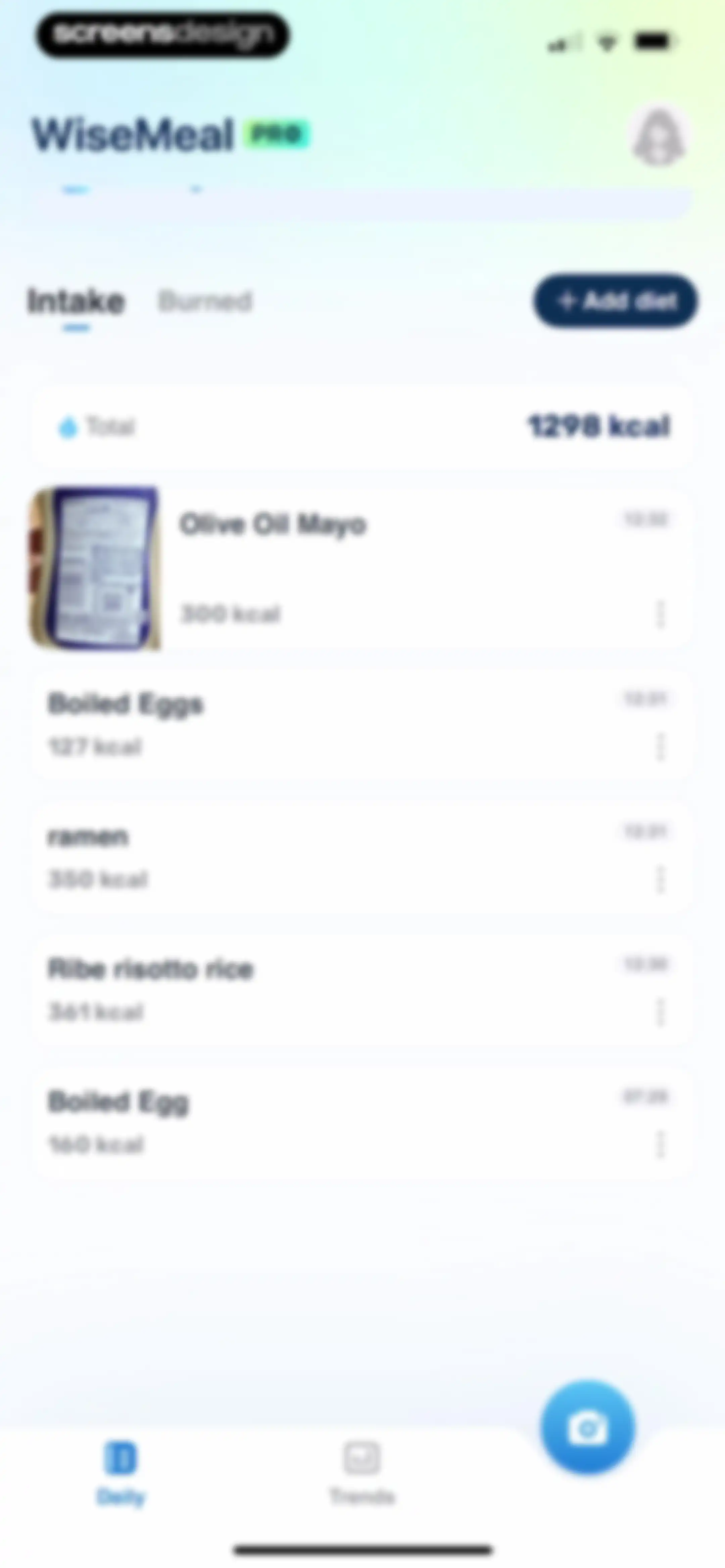 WiseMeal: Al Calorie Tracker screen 100