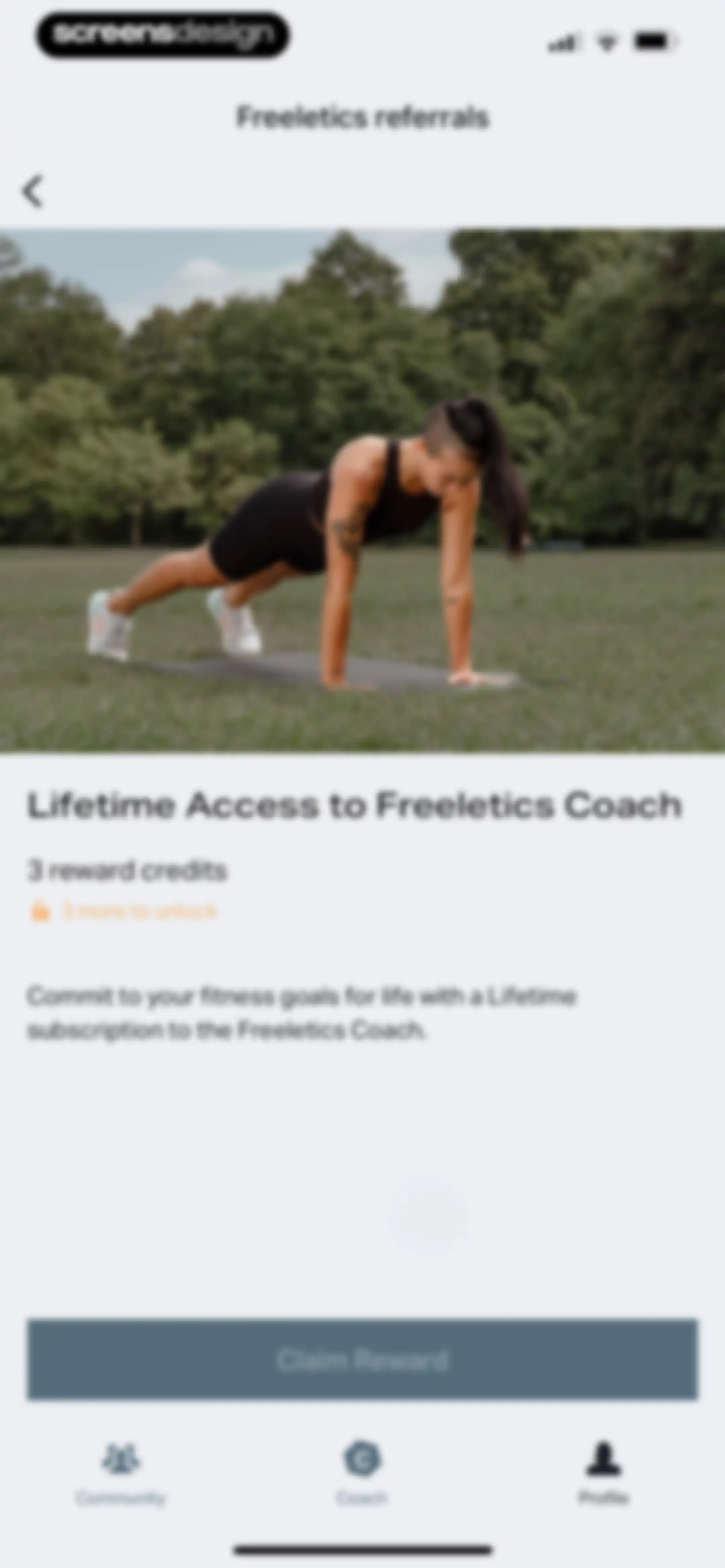 Freeletics: Workouts & Fitness screen 164