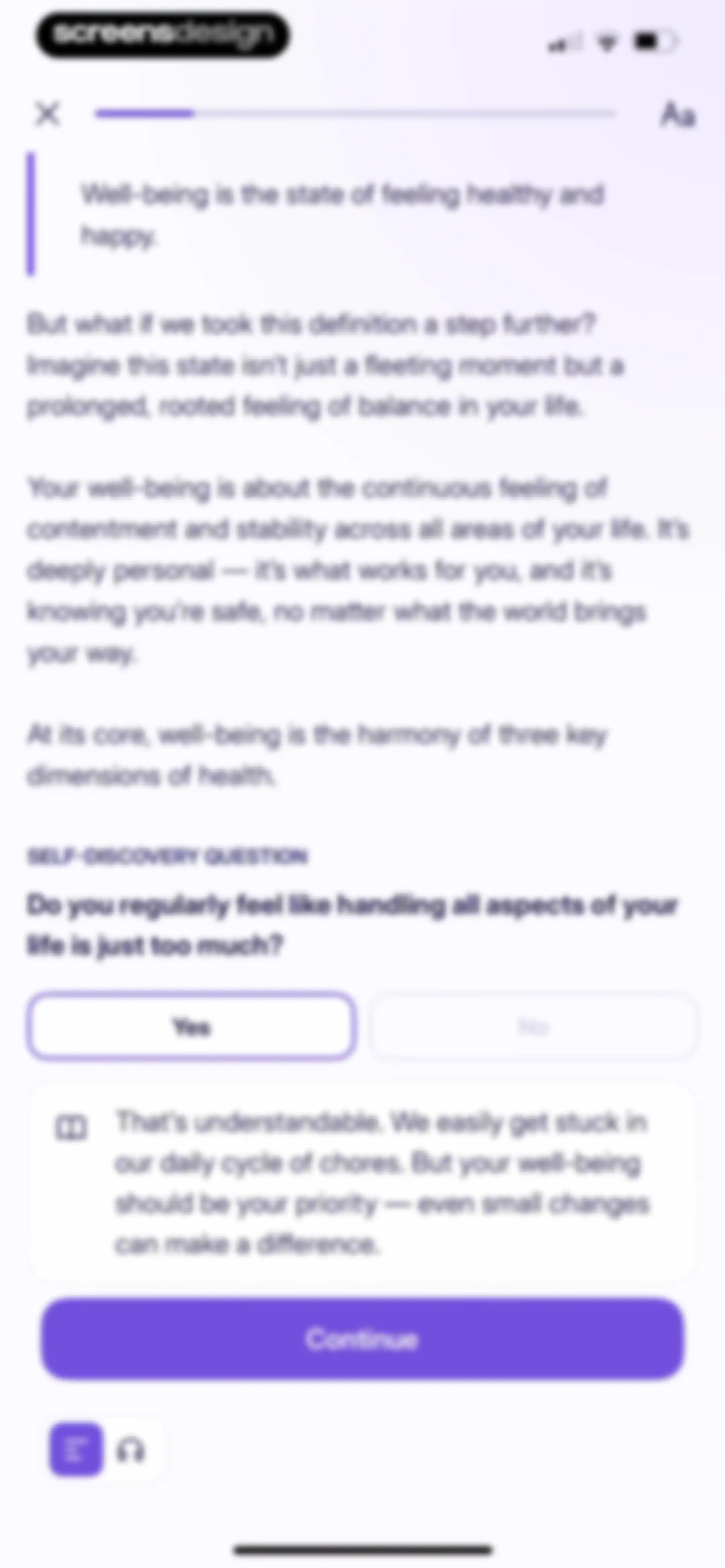 Liven: Discover yourself screen 78