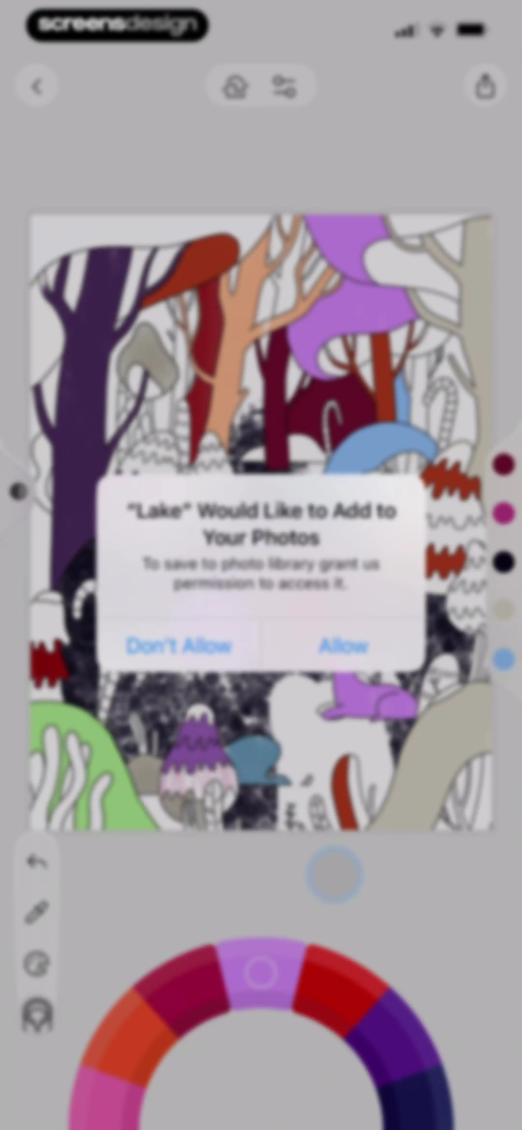 Lake: Coloring Book for Adults screen 60
