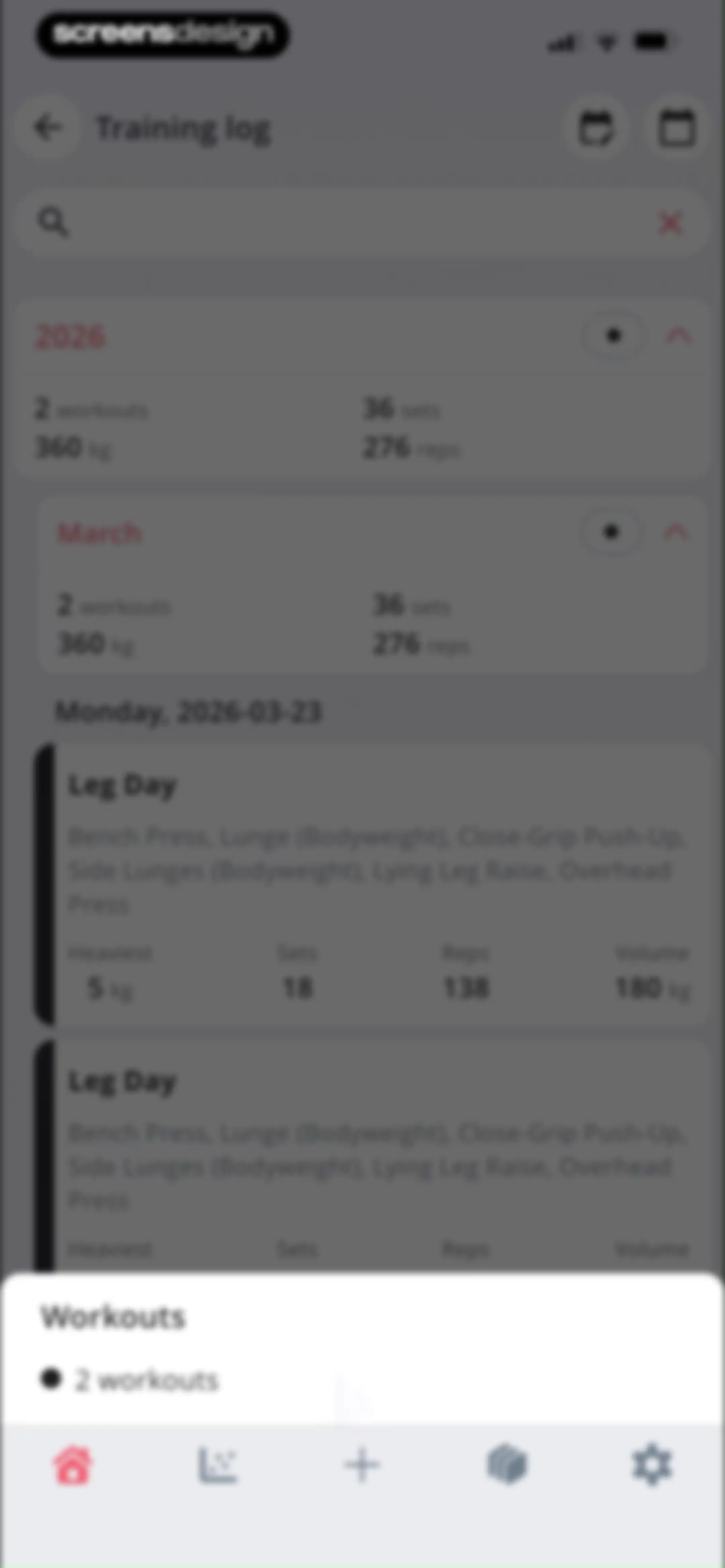 StrengthLog – Workout Tracker screen 112