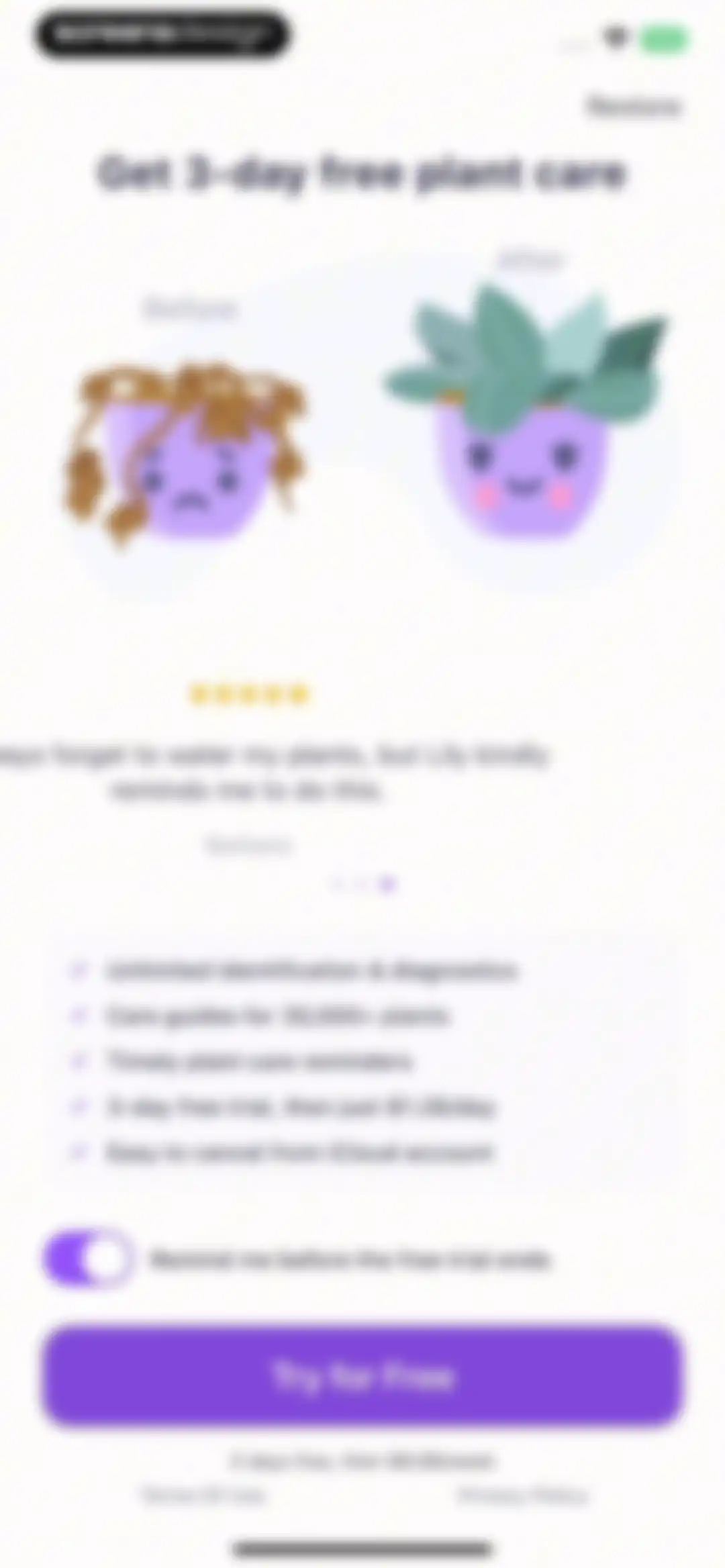 AI Plant Identifier・Care－Lily screen 8