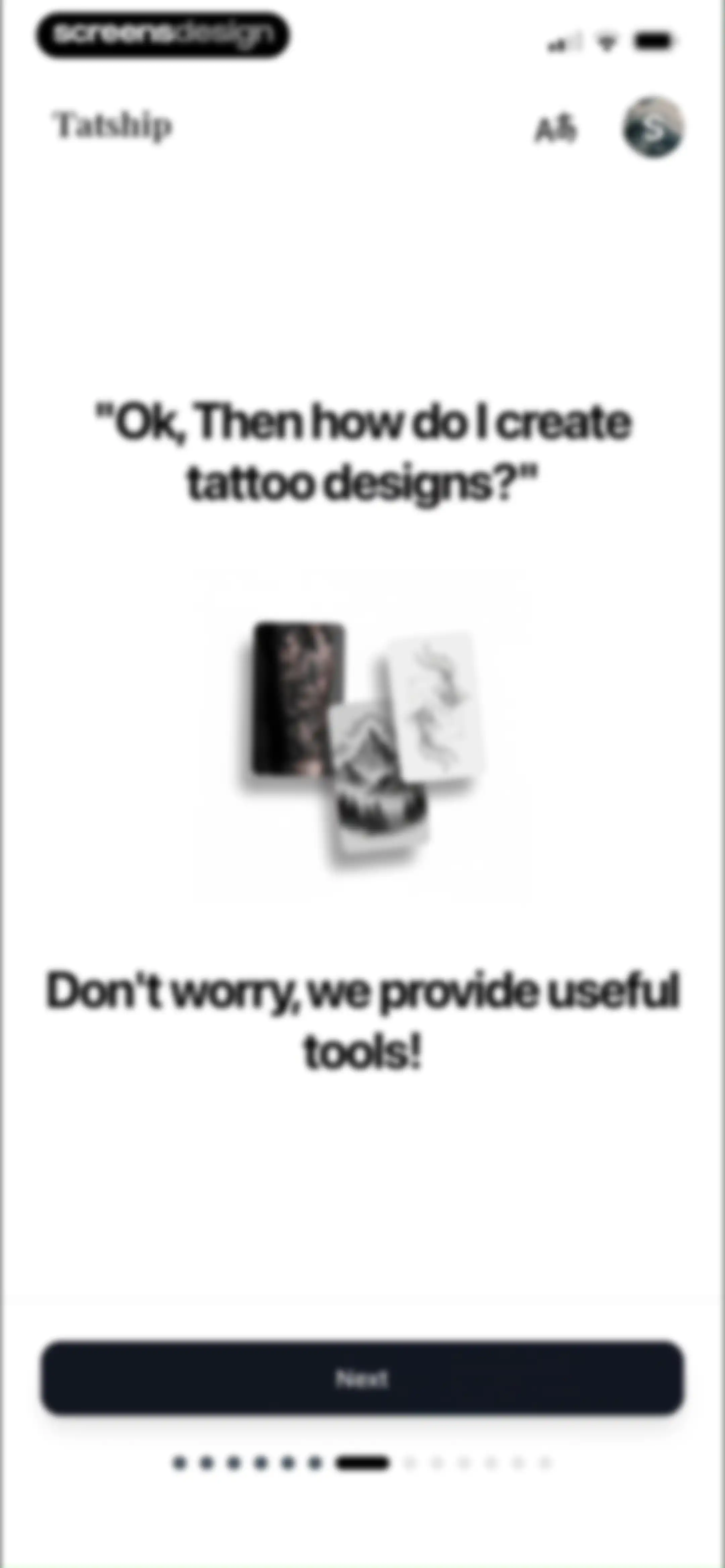 Tatship: Tattoo Design Try On screen 18