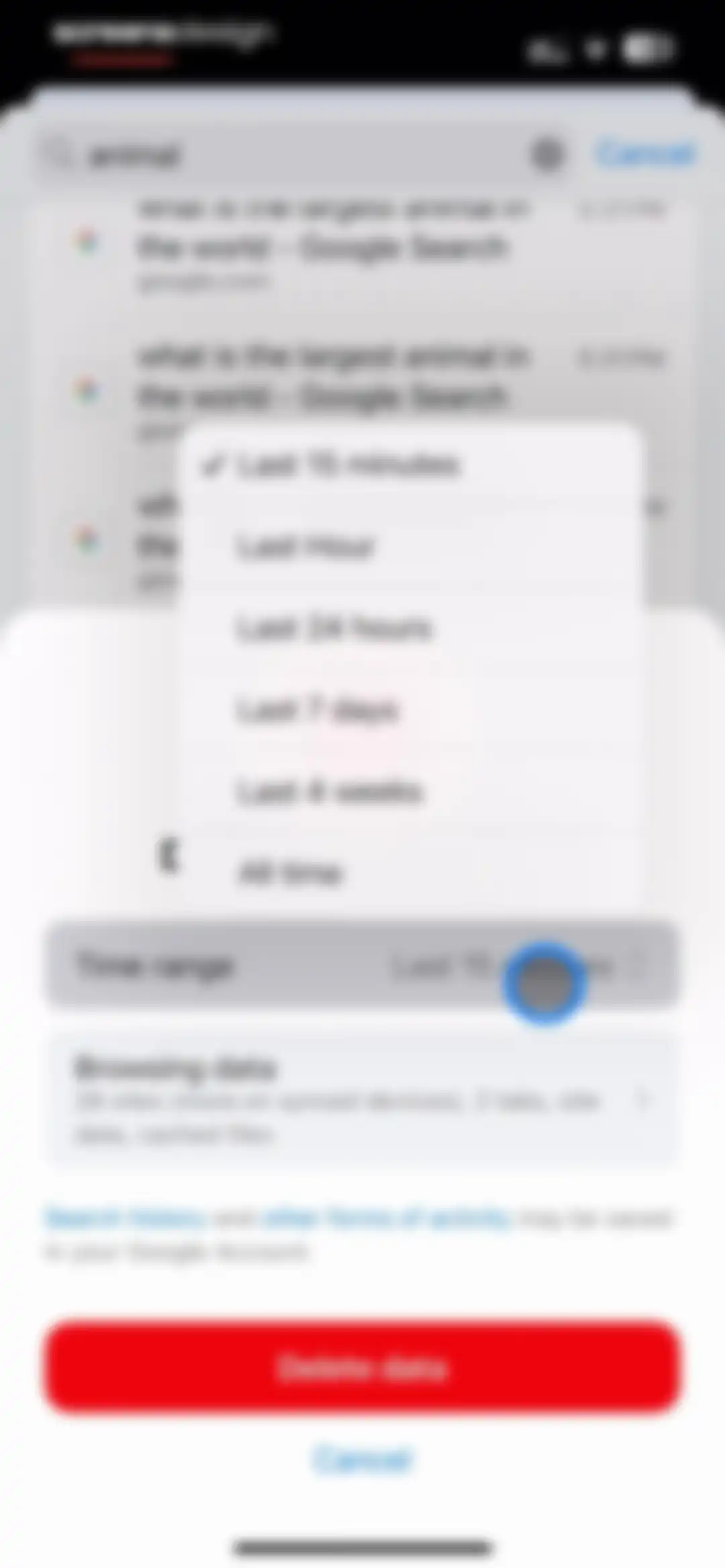 Google Chrome screen 88