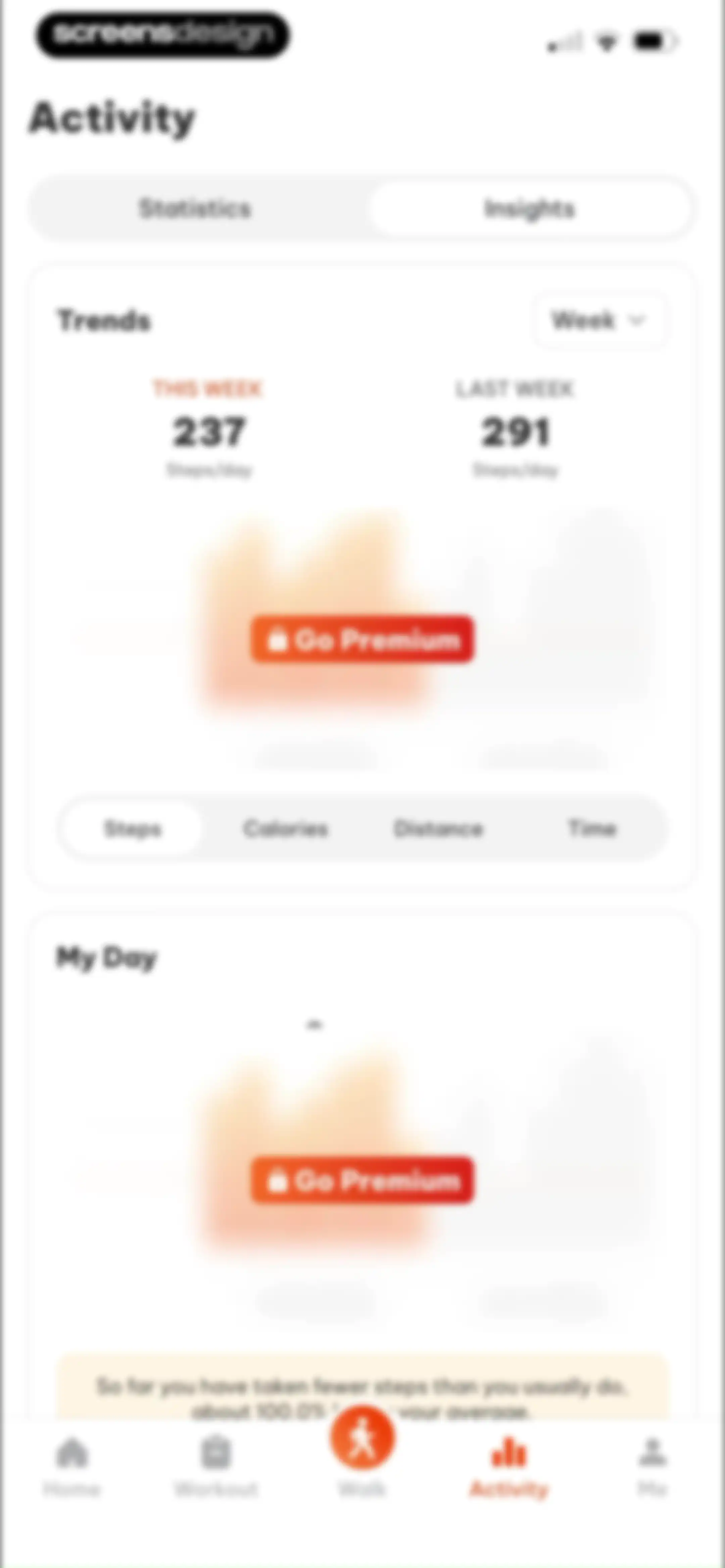 WalkUp | Weight Loss Tracker screen 64
