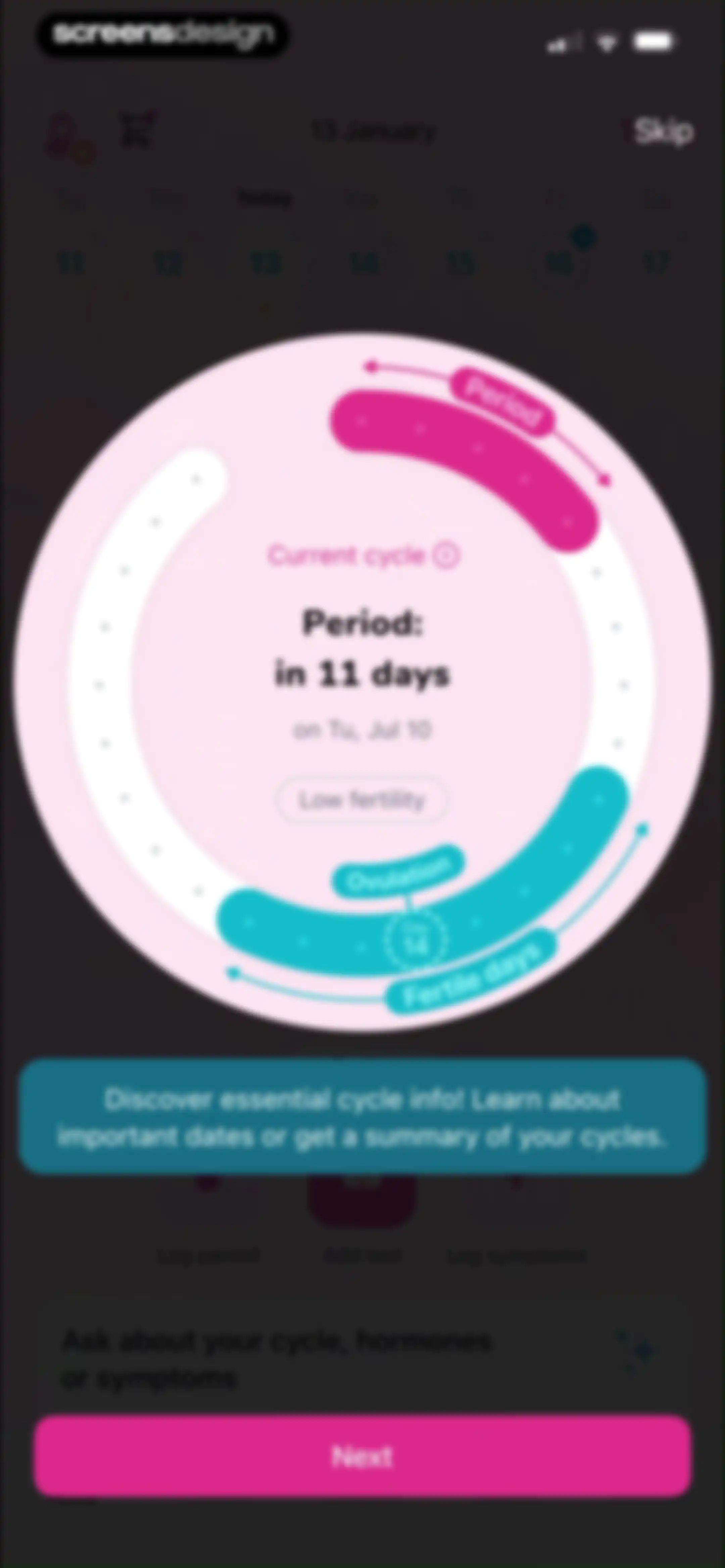 Pregmate Ovulation Tracker screen 36