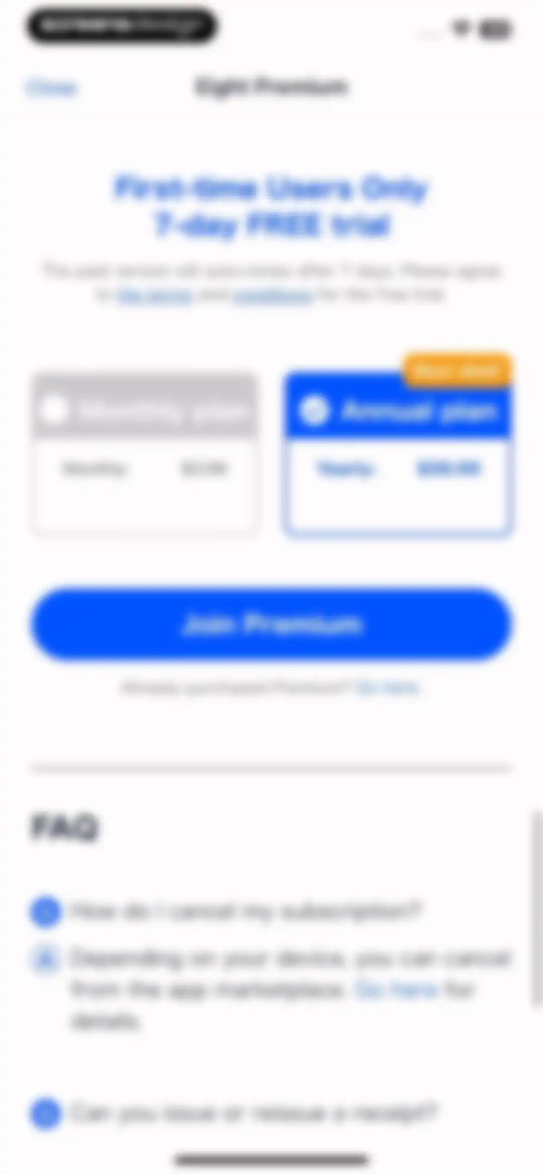 Eight: Business Card Manager screen 58