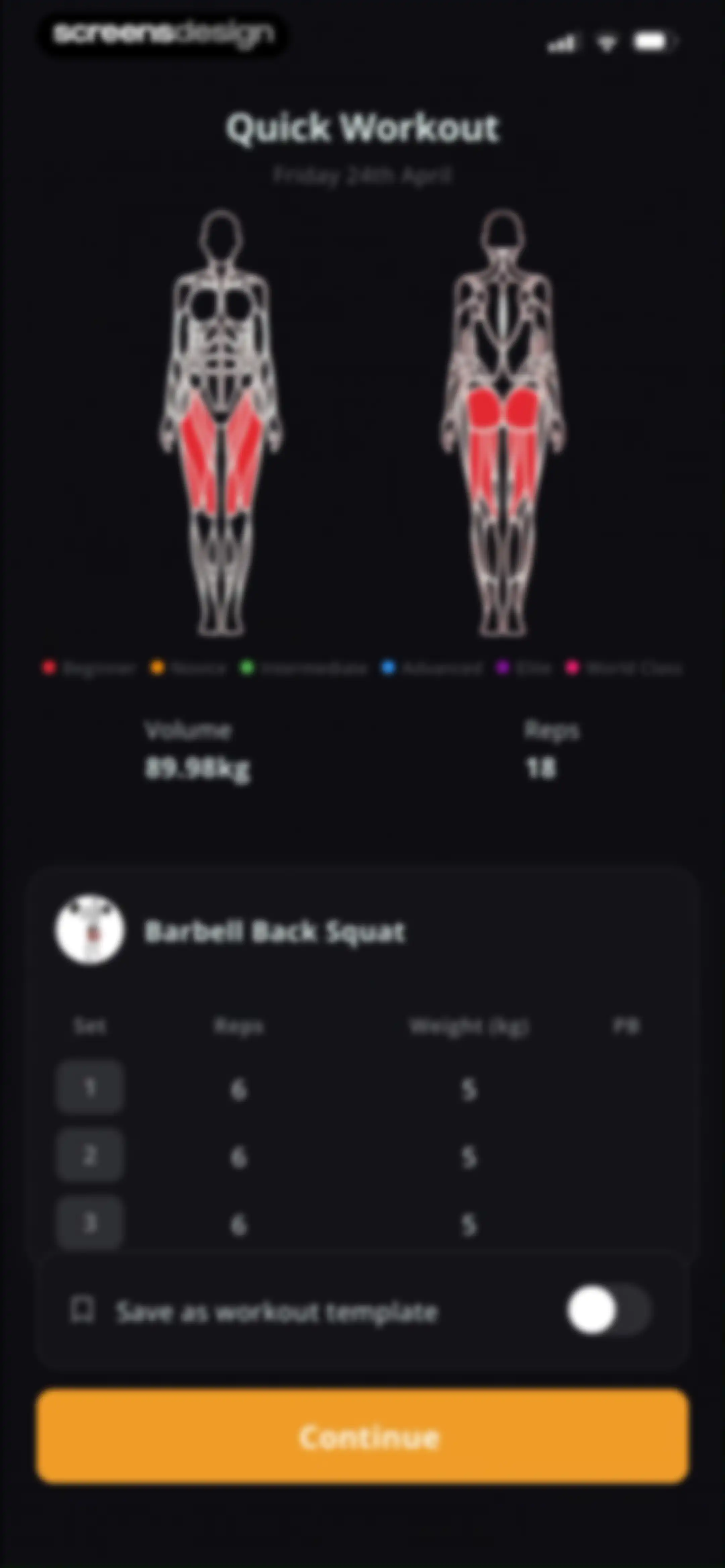 Stronger - Gym Workout Planner screen 91
