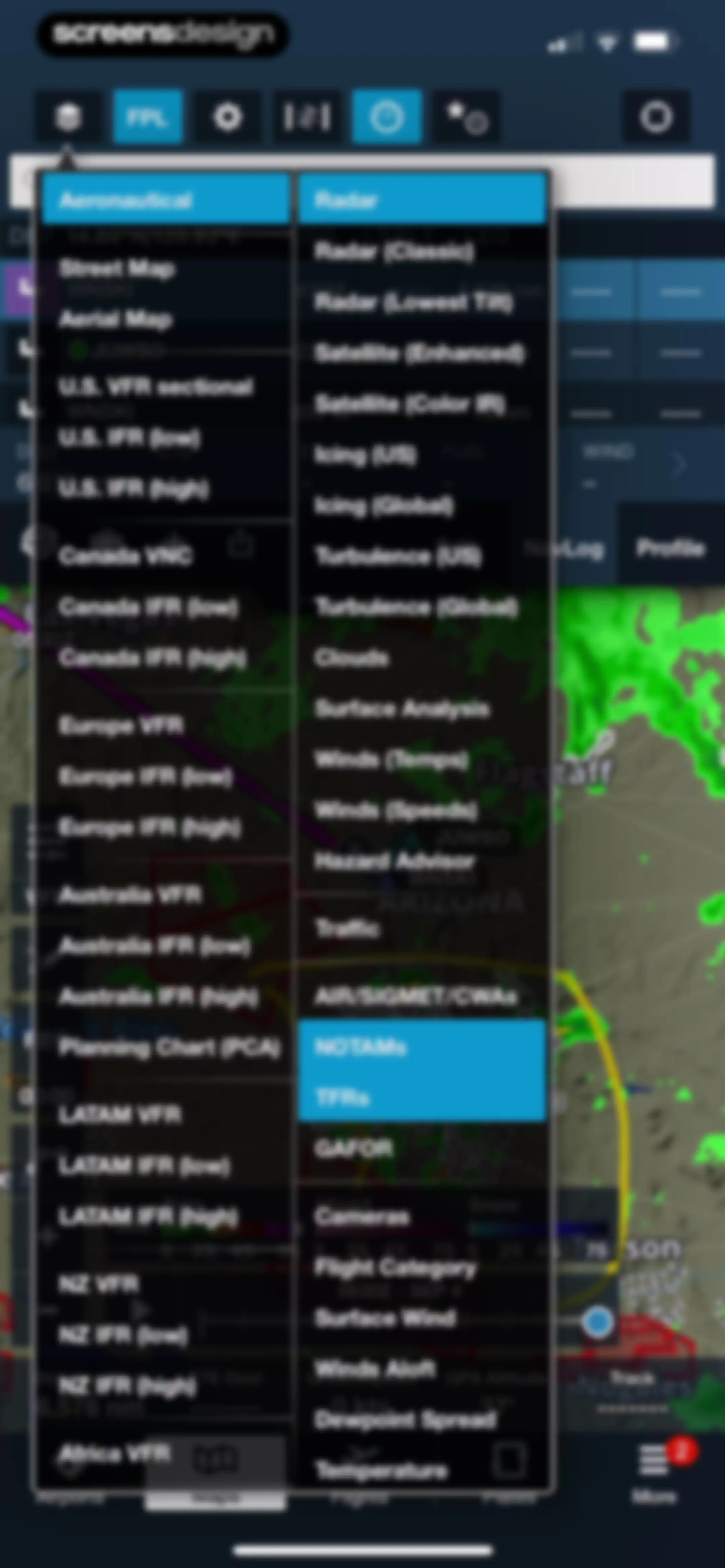 ForeFlight Mobile EFB screen 75