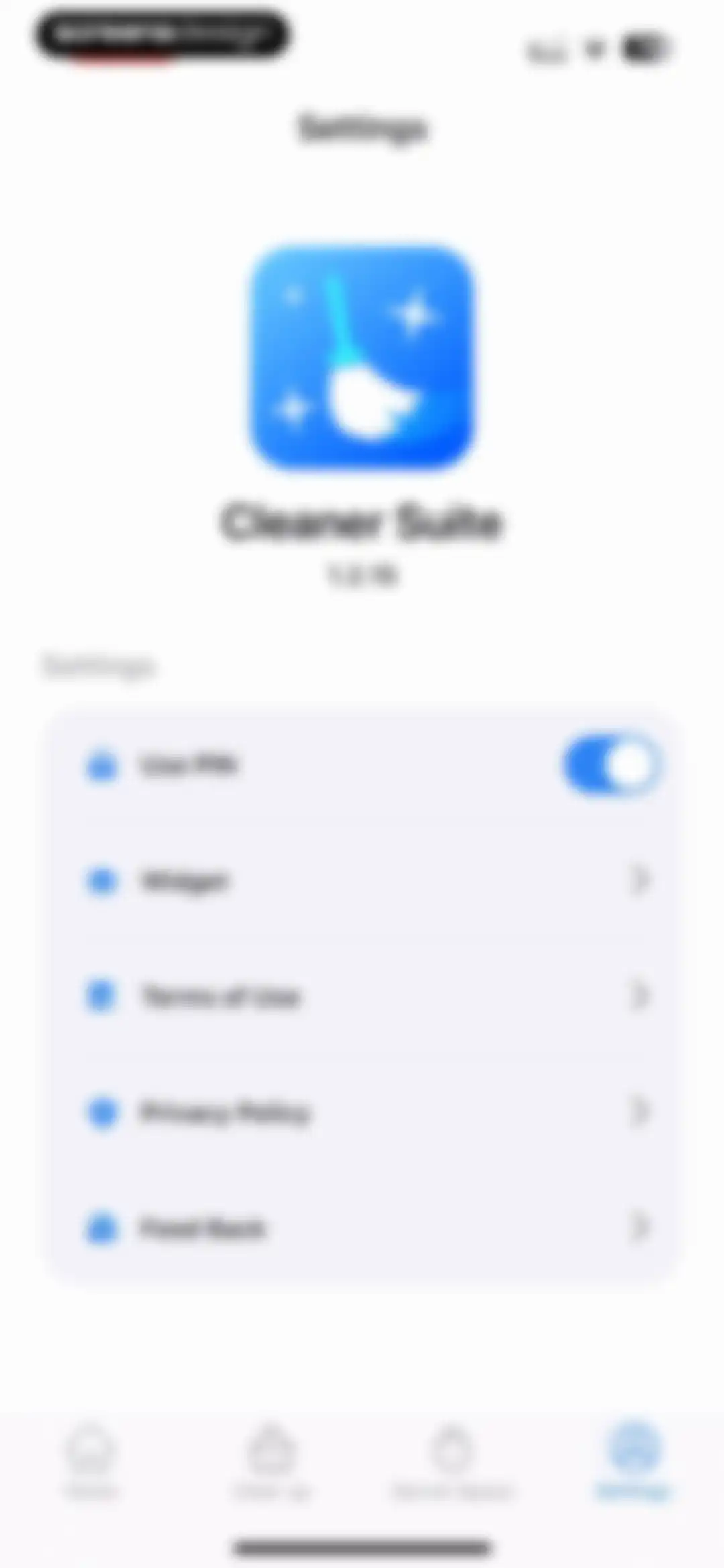 Cleaner Suite:Clean up Storage screen 55