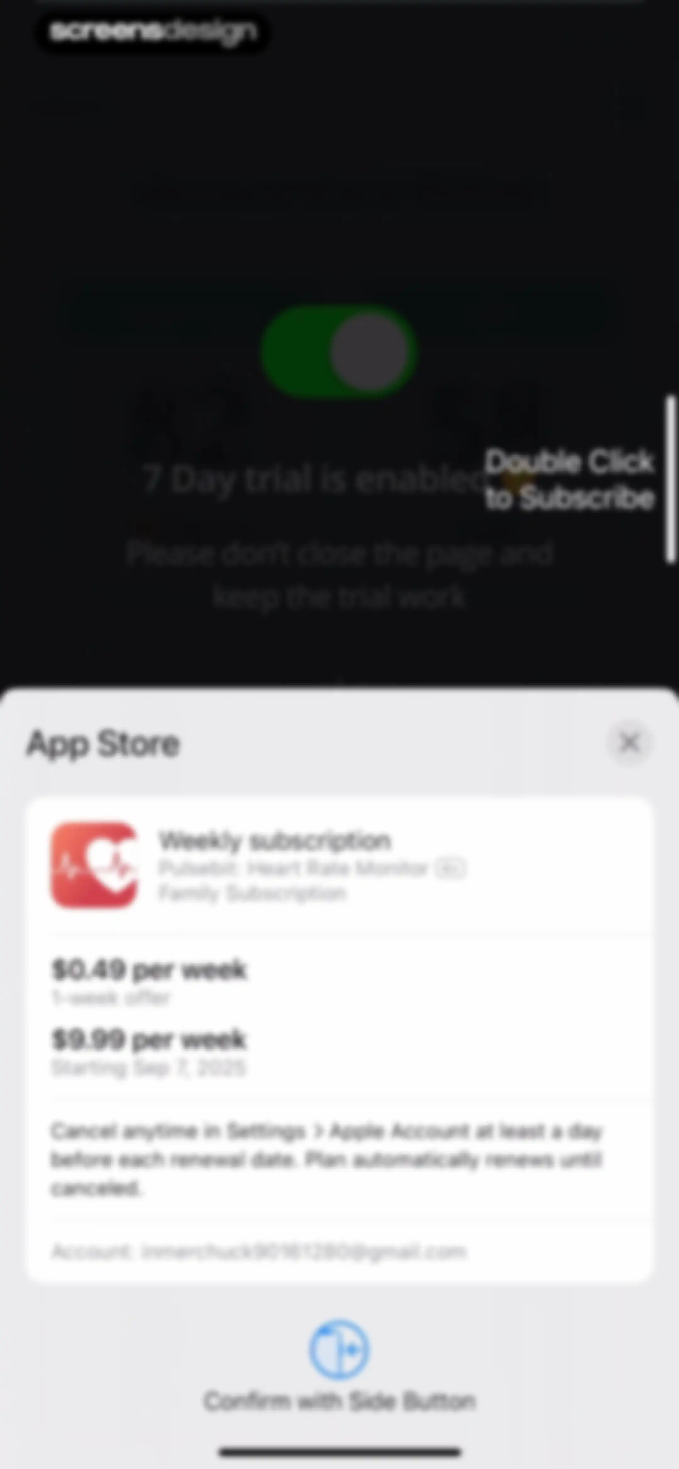 Pulsebit: Heart Rate Monitor screen 29