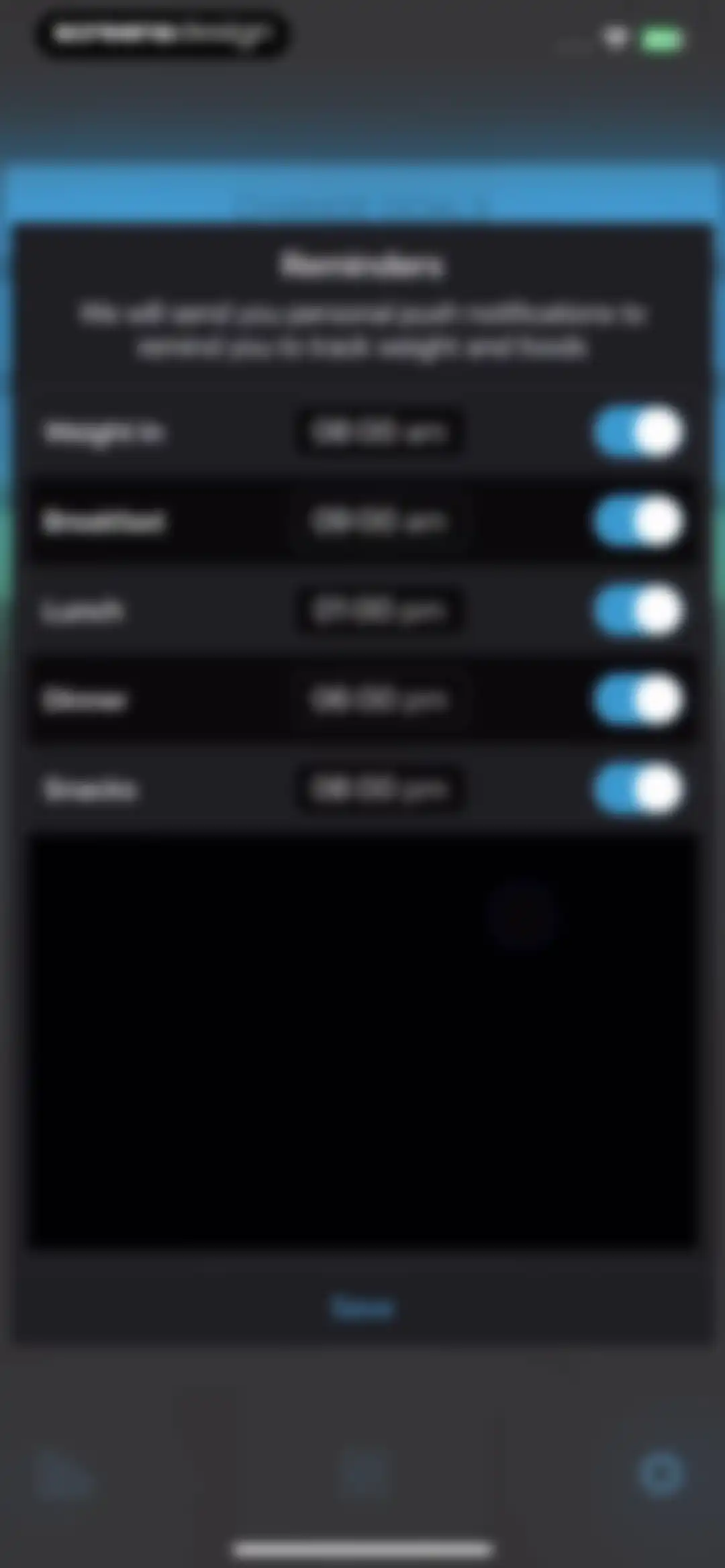 Keto diet app－Low carb manager screen 104