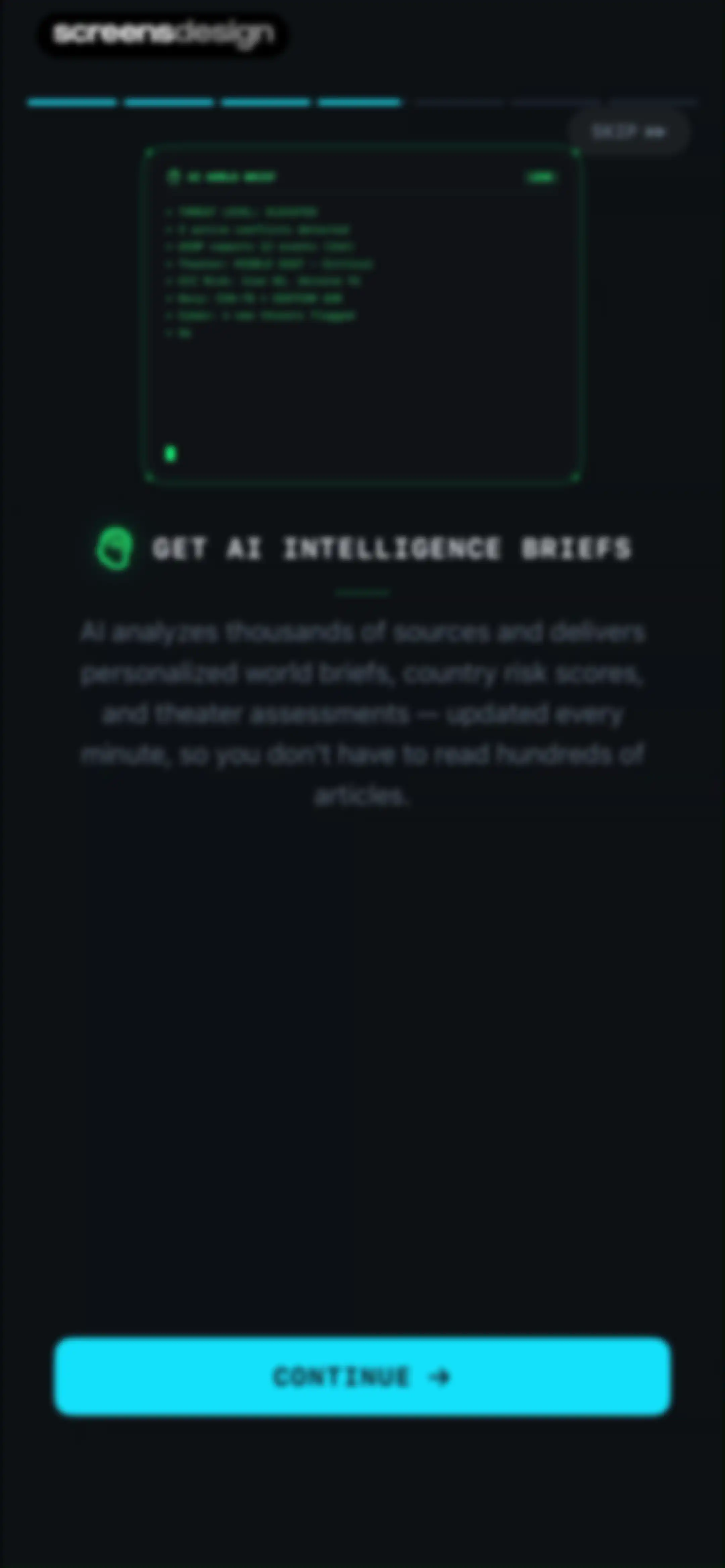 World Monitor Real-Time Intel screen 11