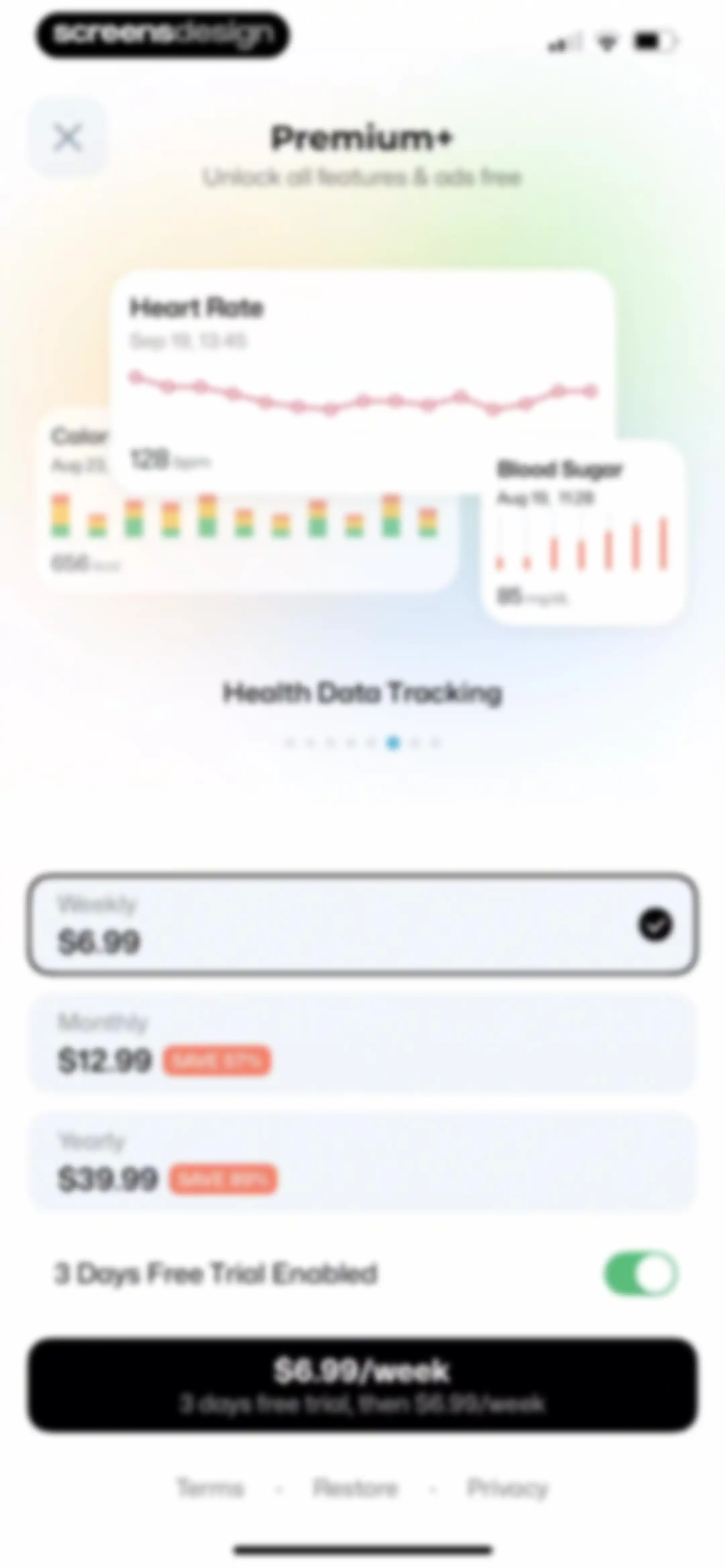 Wellance – AI Health & Balance screen 140