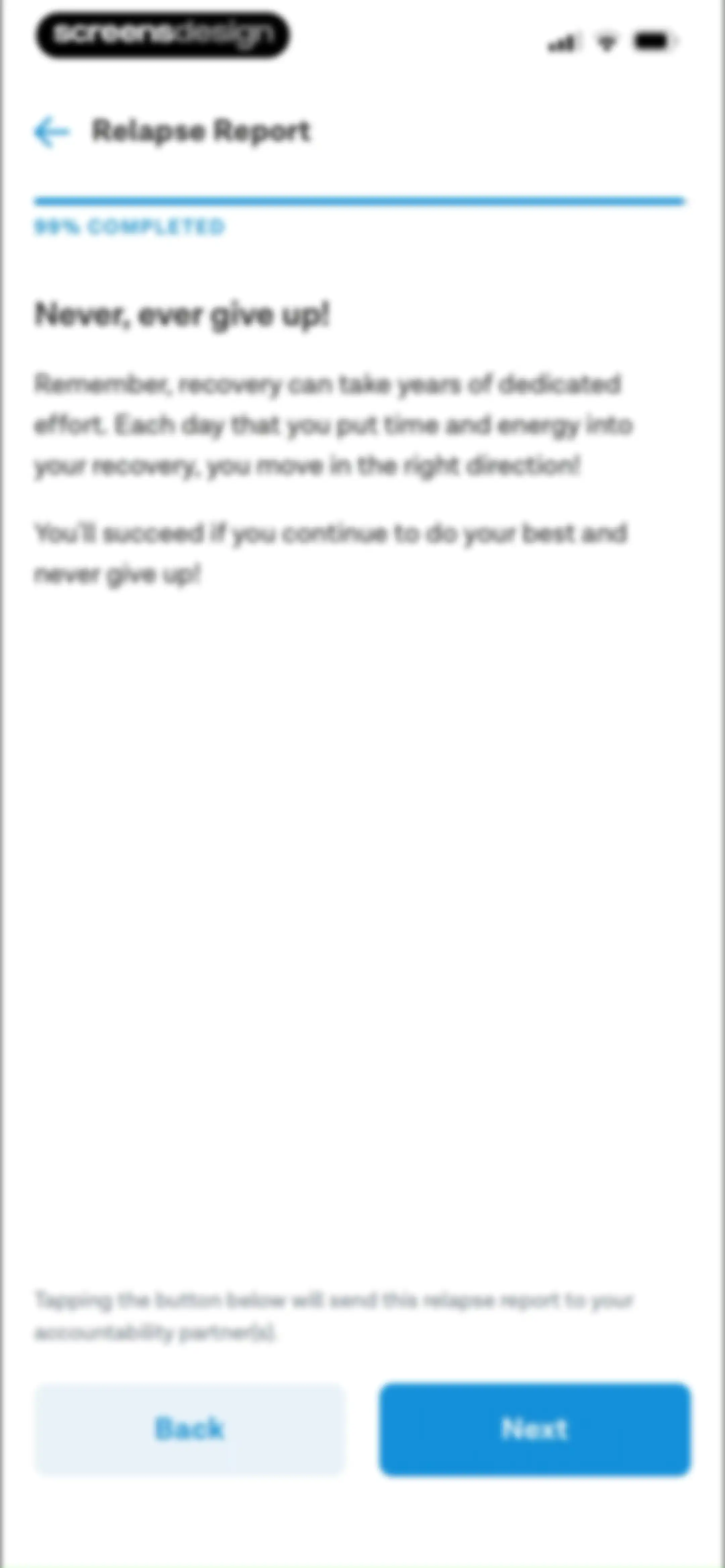 Ever Accountable - Full Safety screen 45