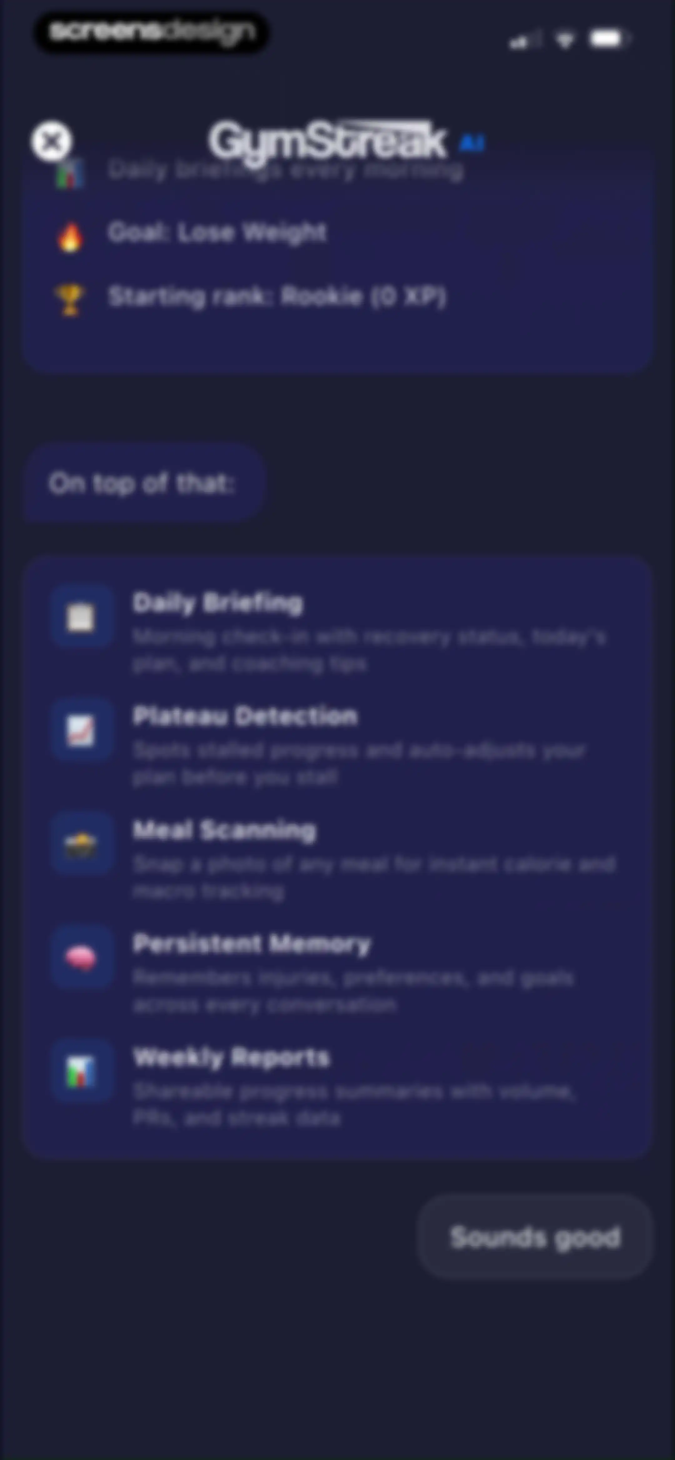 GymStreak: AI Personal Trainer screen 46
