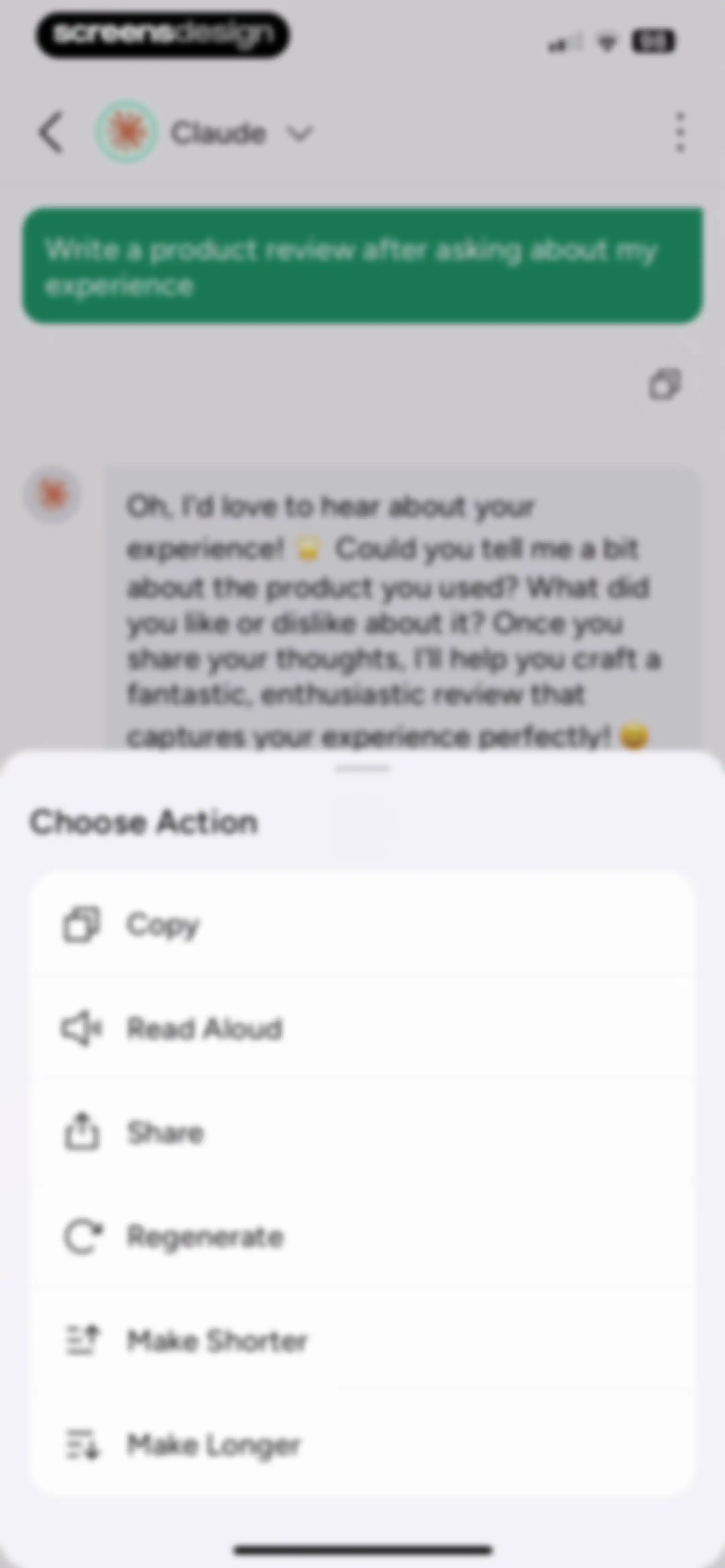 Chatbot AI Assistant - Genie screen 20