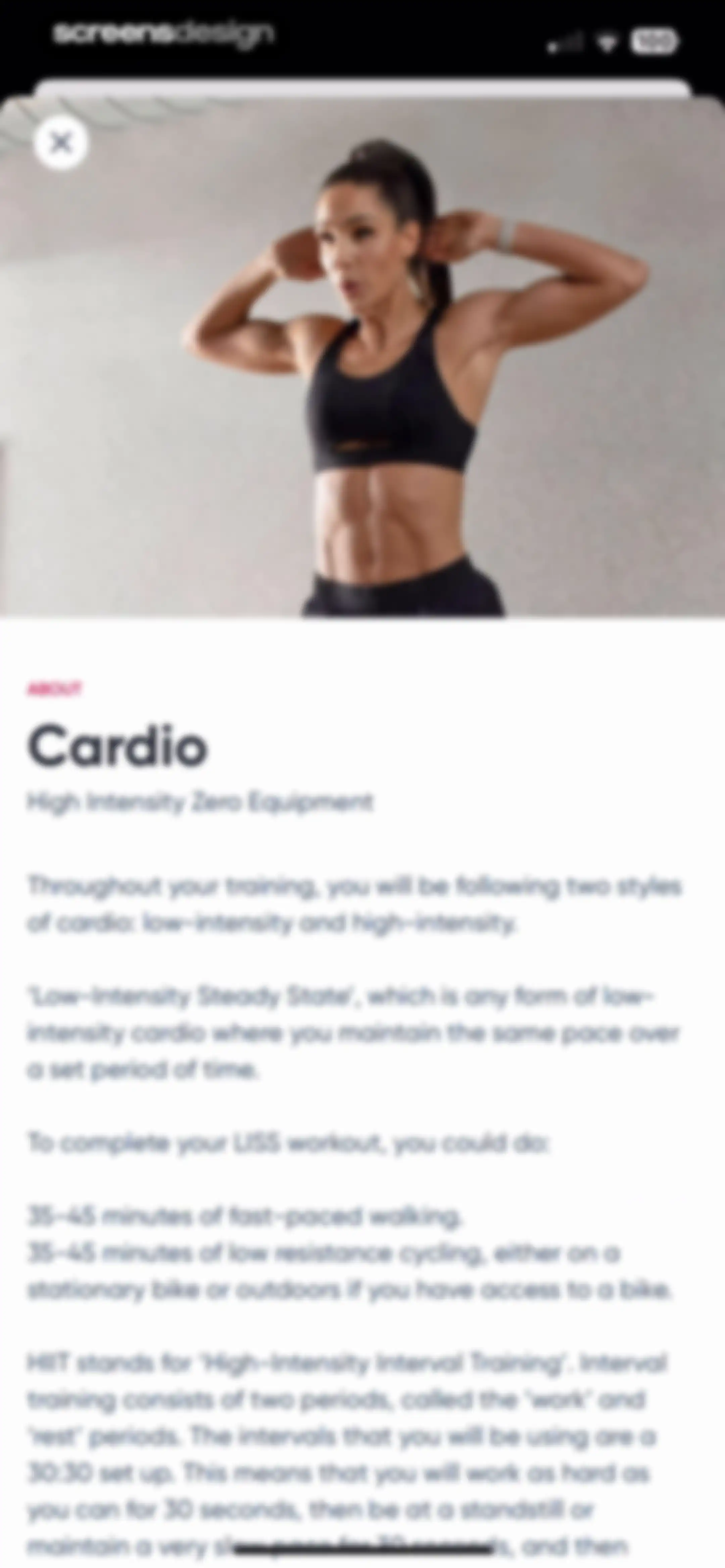 Sweat: Fitness App For Women screen 103