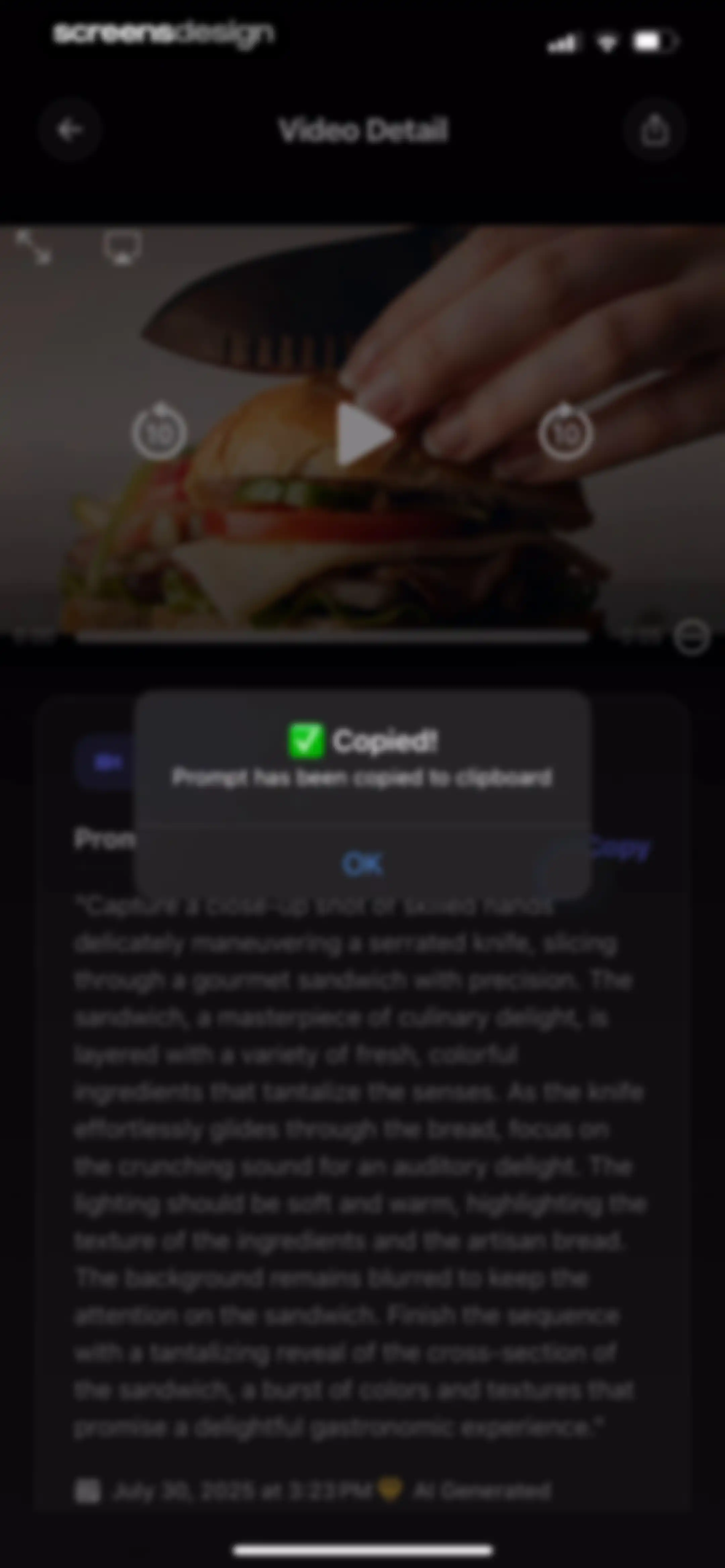 Ceo3 : AI Video Generator screen 44