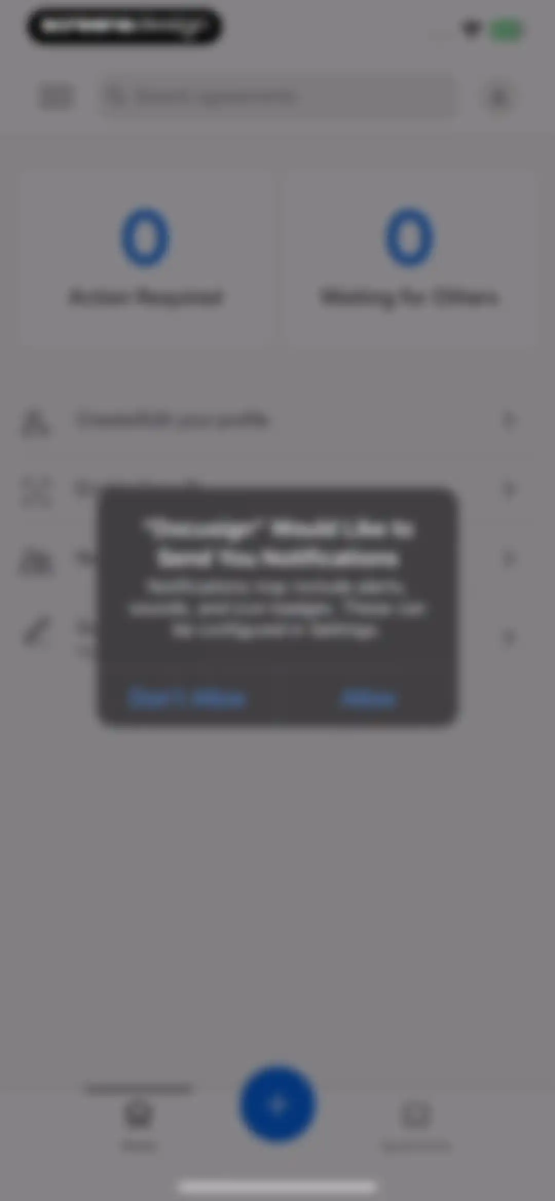 Docusign - Upload & Sign Docs screen 8