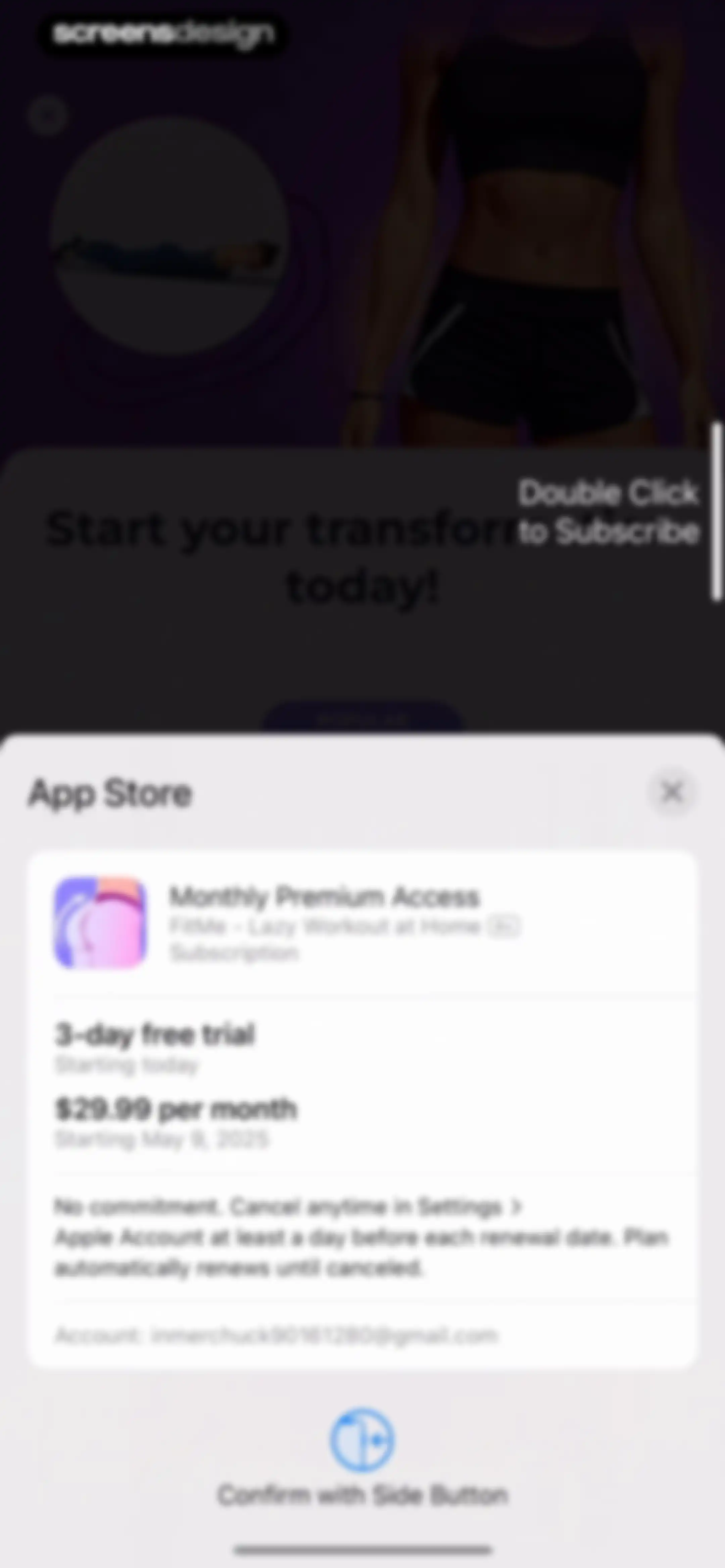 FitMe - Lazy Workout at Home screen 44