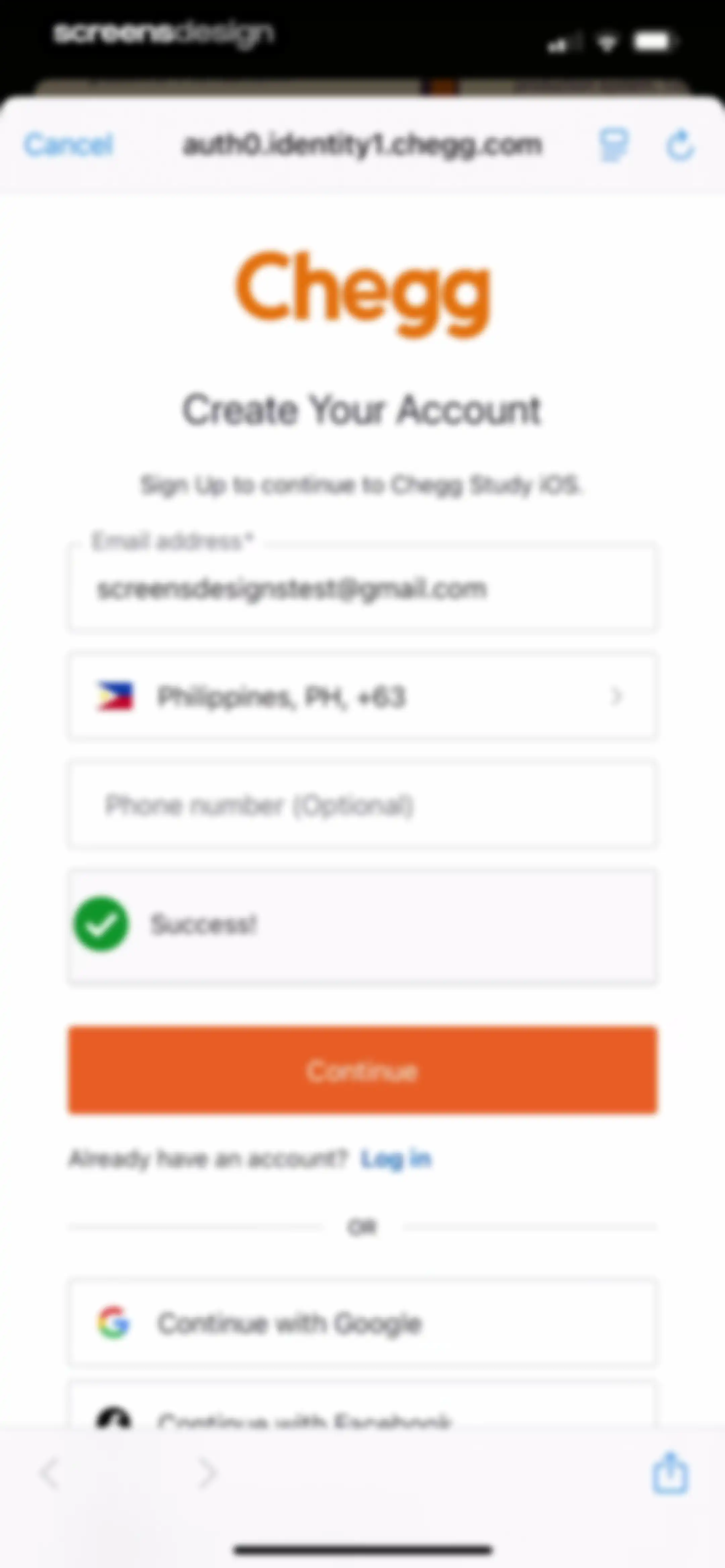 Chegg Study - Homework Help screen 5