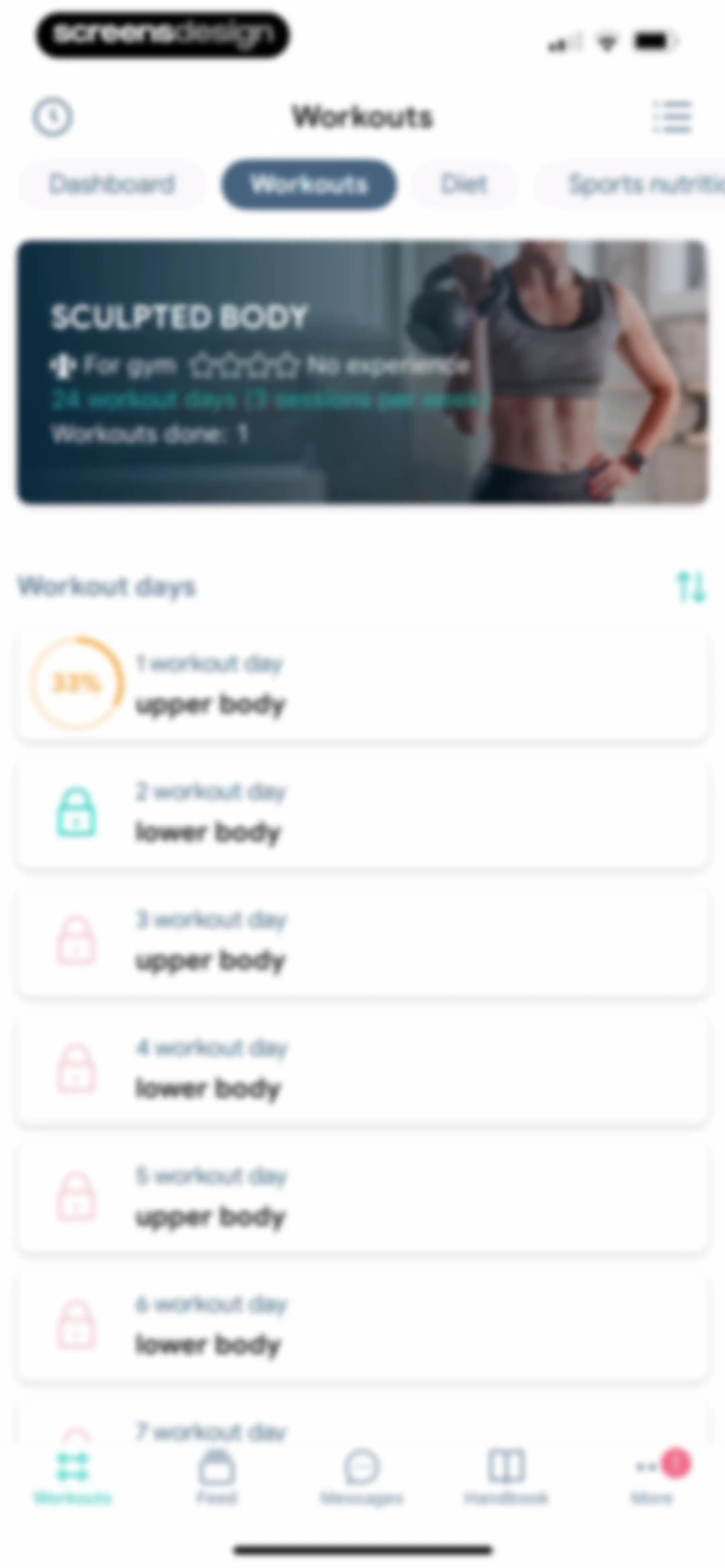 Fitness App: Gym Workout Plan screen 82
