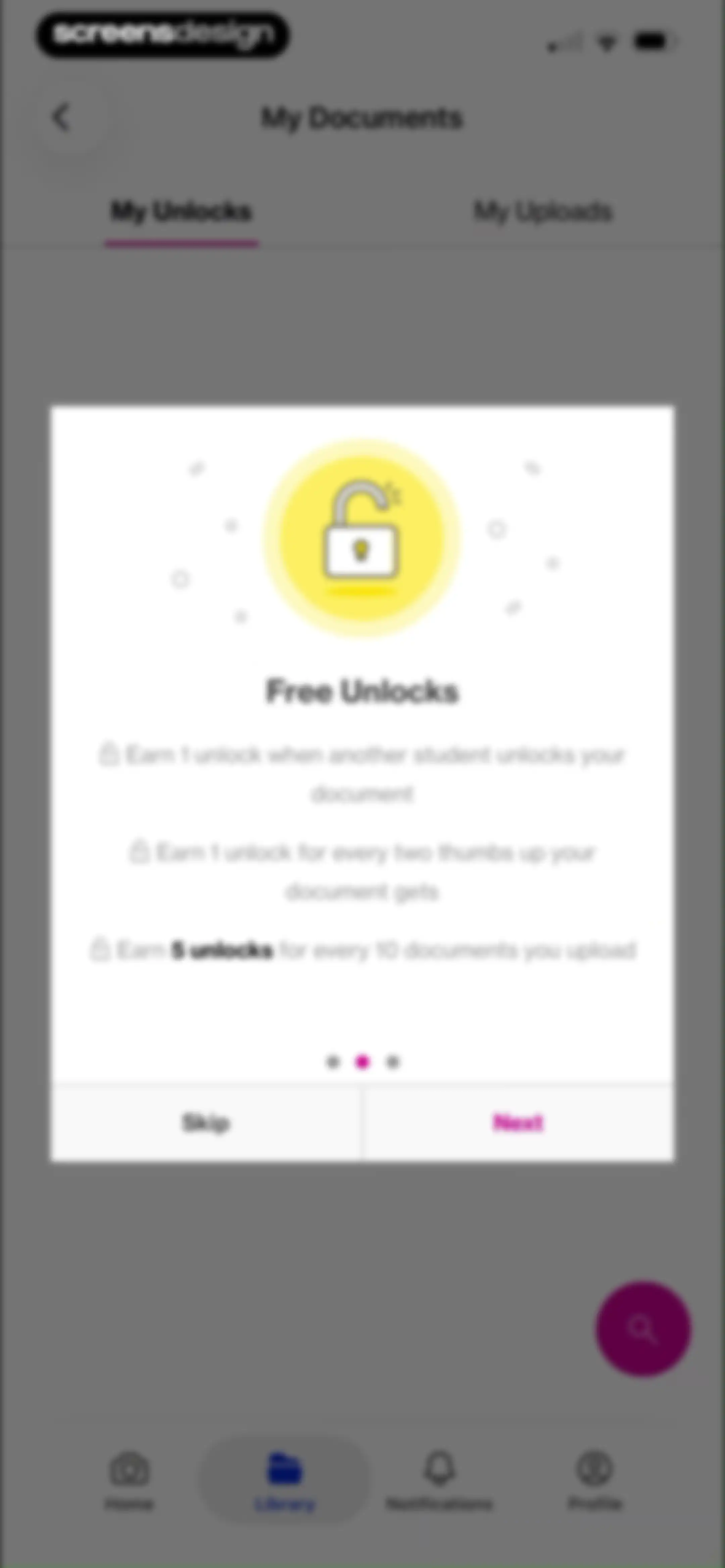 Course Hero: AI Homework Help screen 50