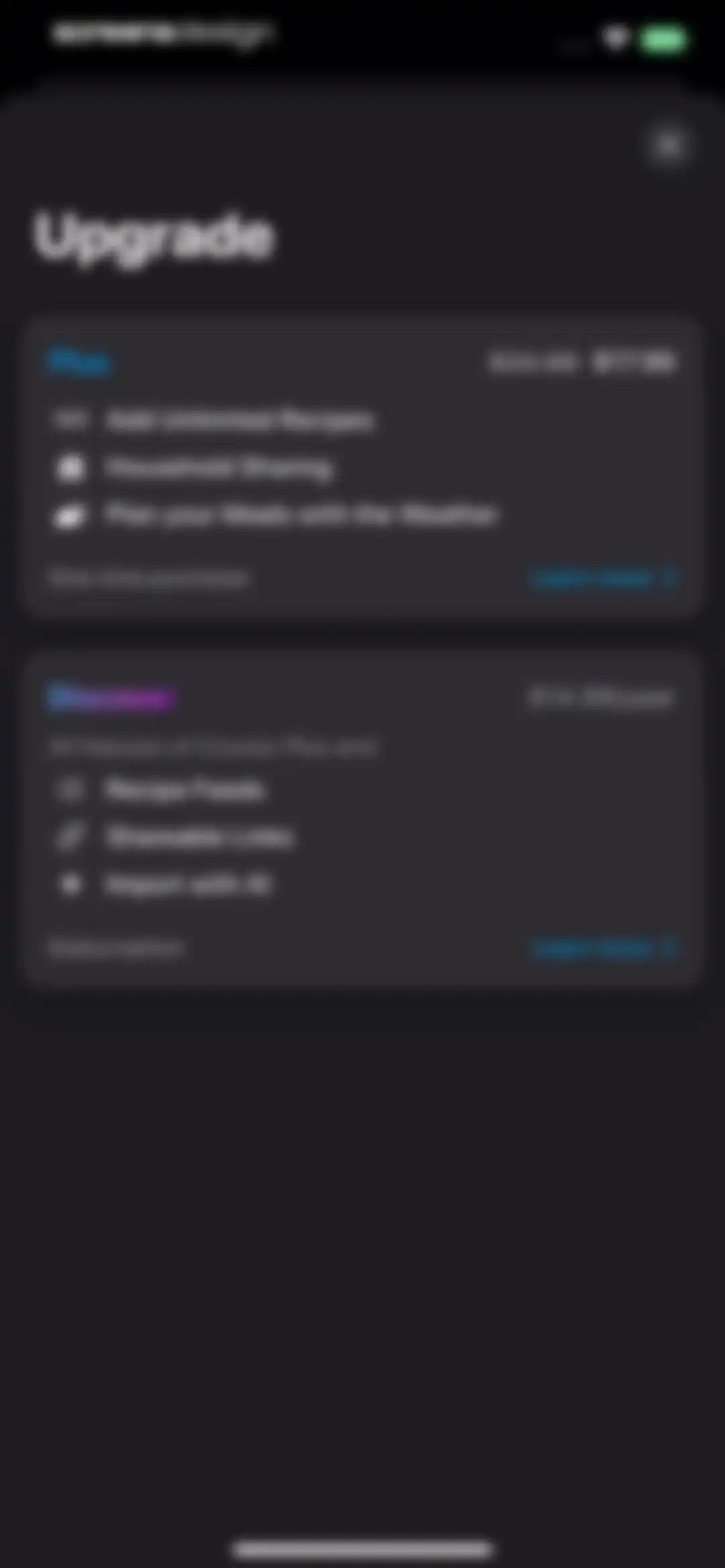 Crouton: Recipe Manager screen 29
