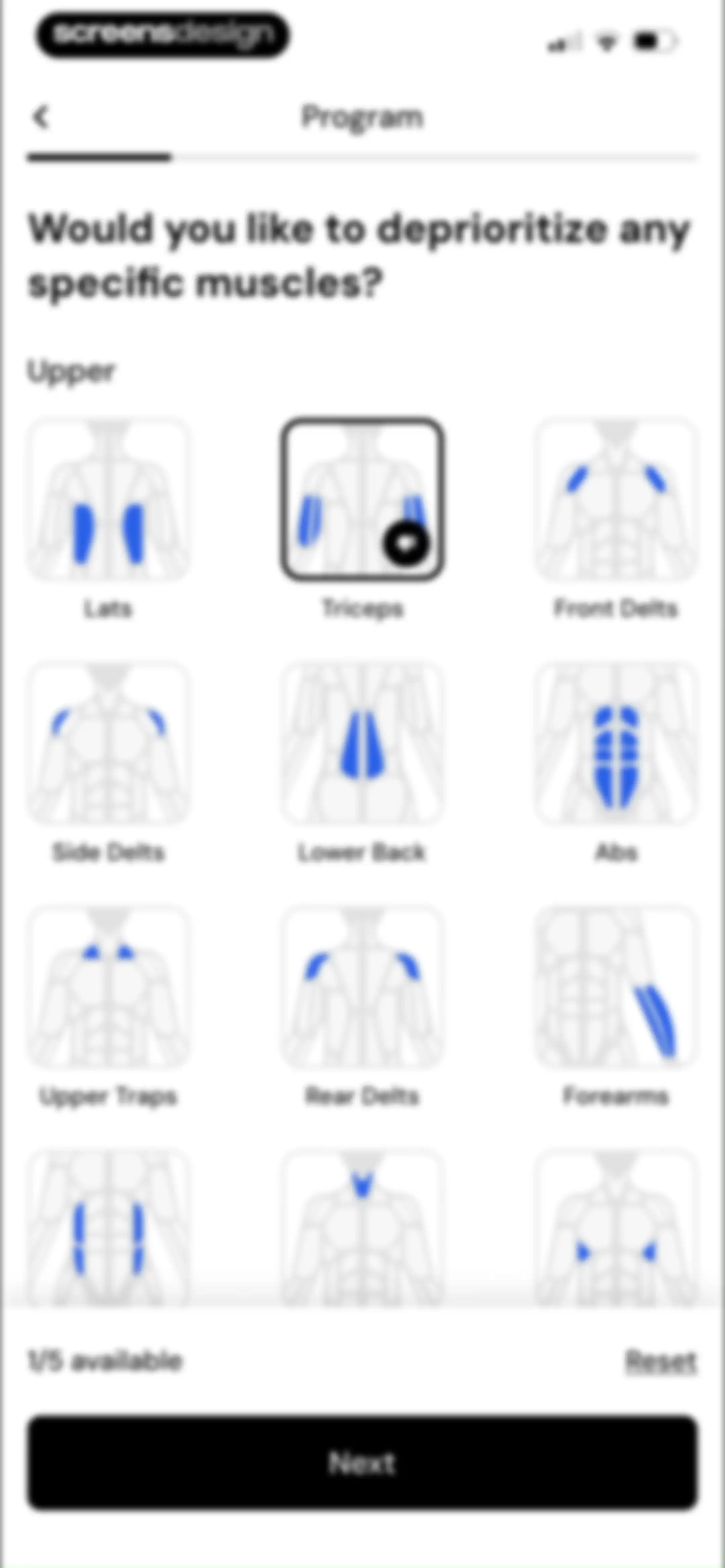 MacroFactor Workouts - Tracker screen 25