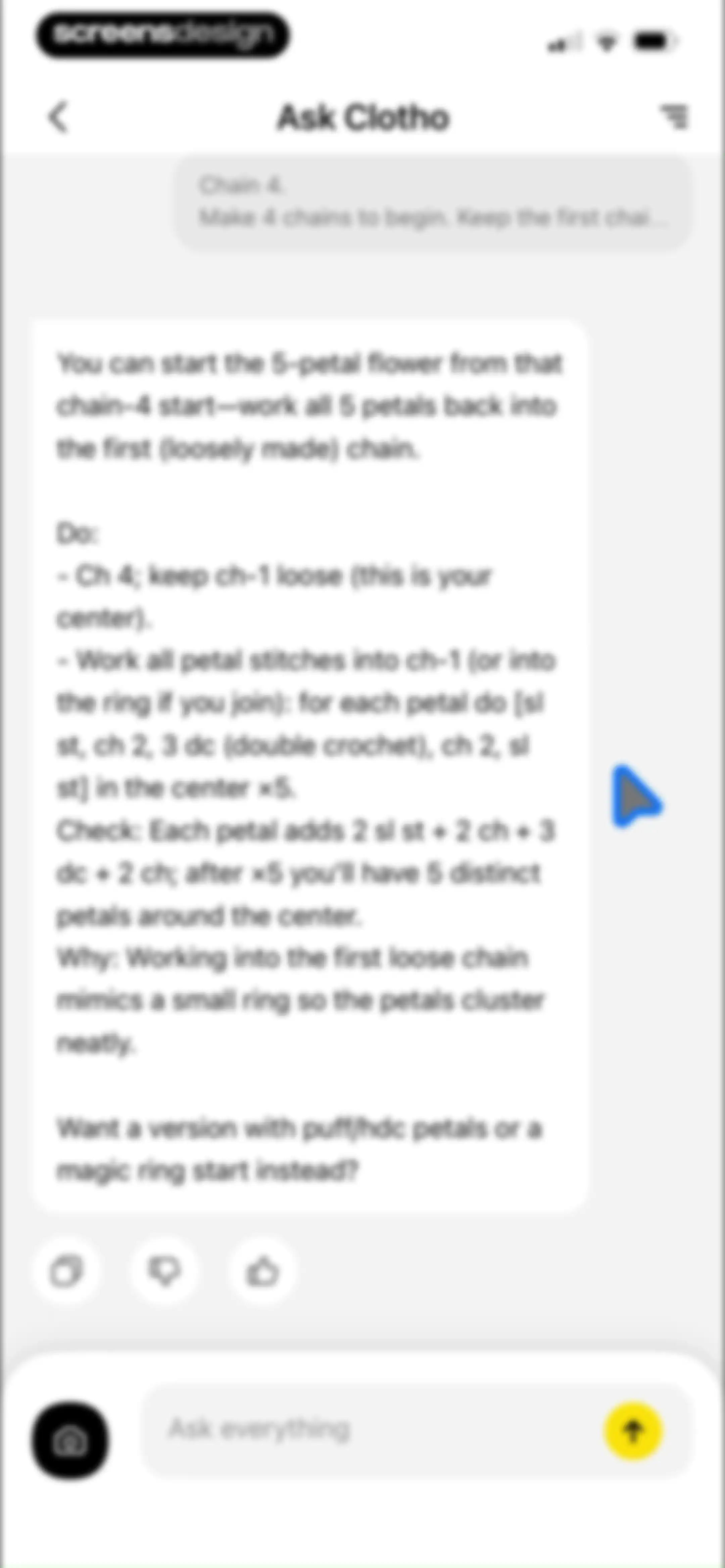 LoopCraft: Crochet & Knitting screen 25
