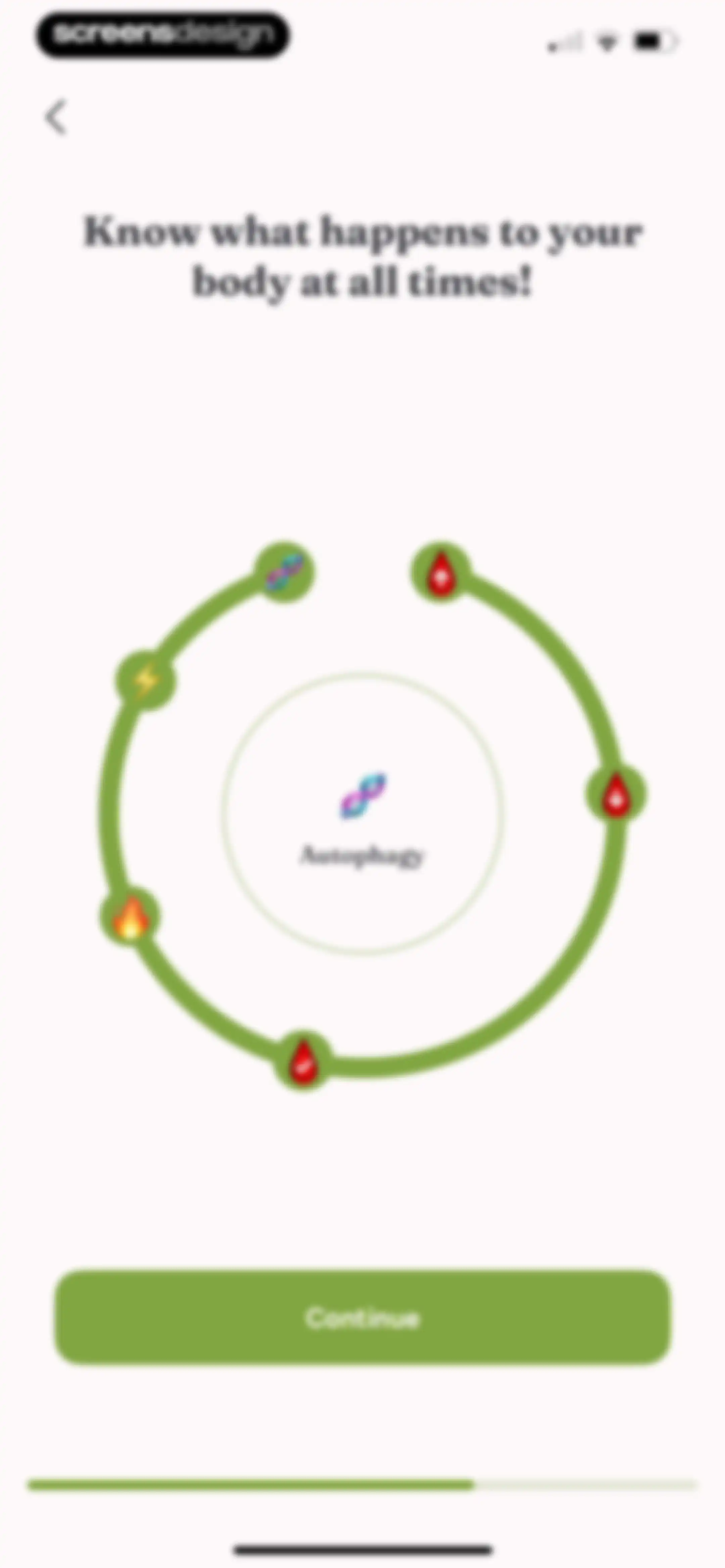 Fast & Fit: IF Fasting Counter screen 24