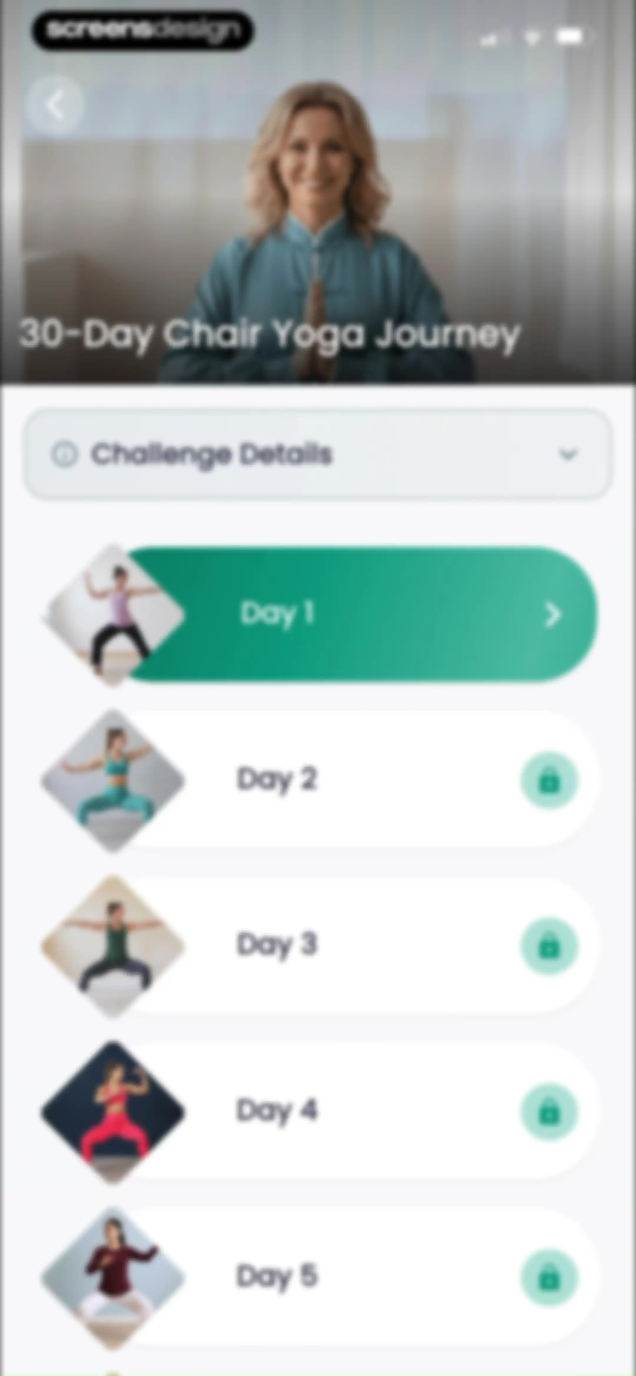 Tai Chi Walking : GentleFit screen 74